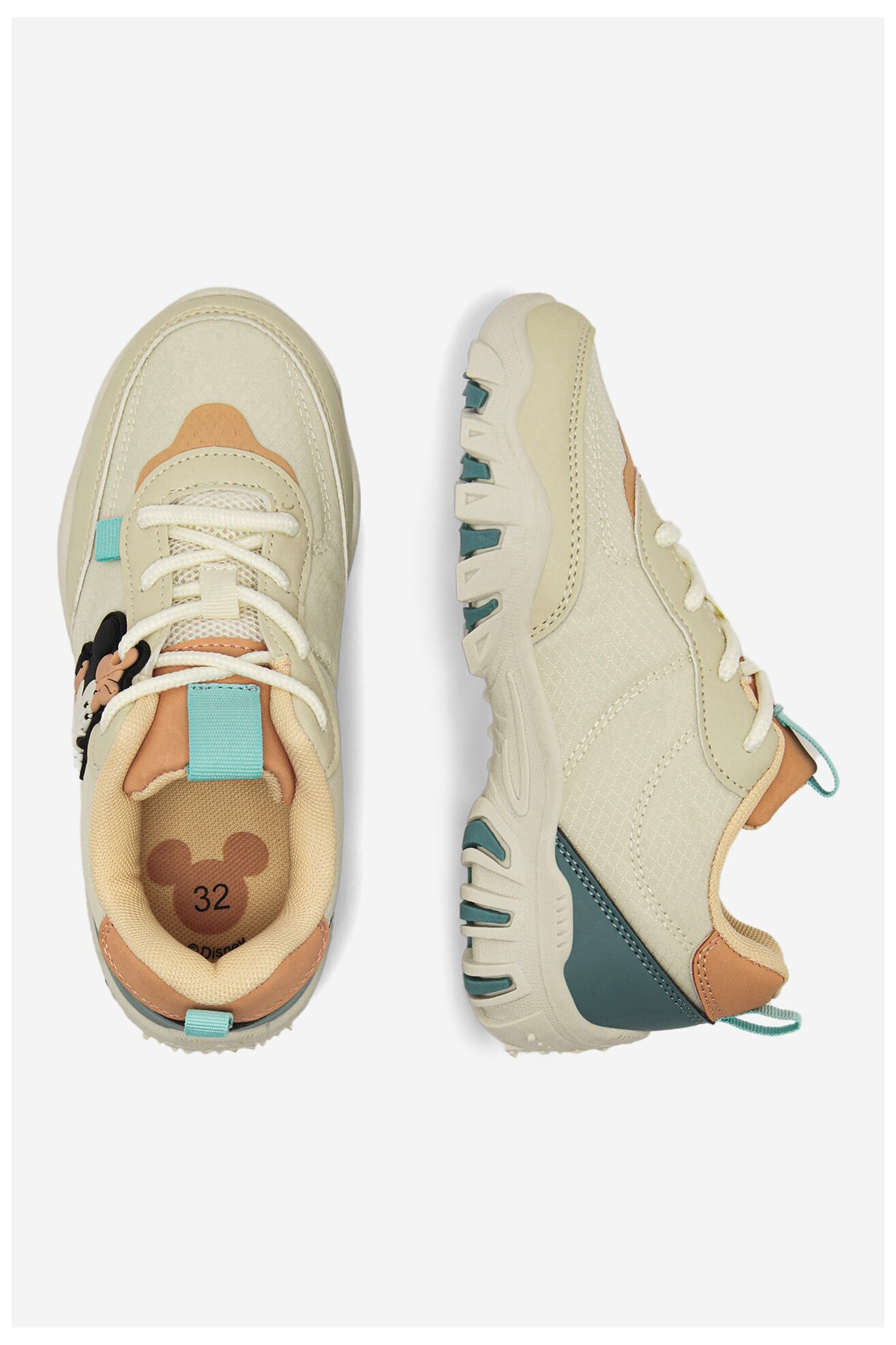 Obuwie sportowe Mickey&Friends EL-SS24-129DSTC Beżowy