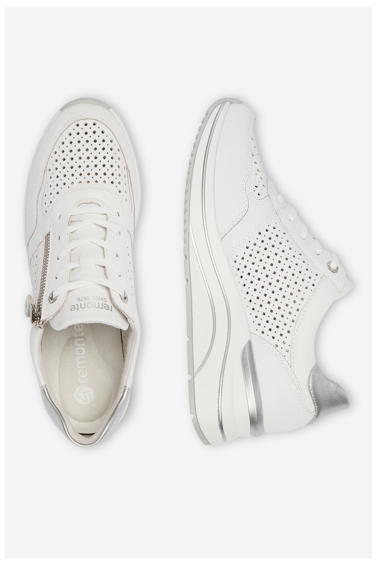 Sneakers Remonte CEO-D0T14-80 Biały