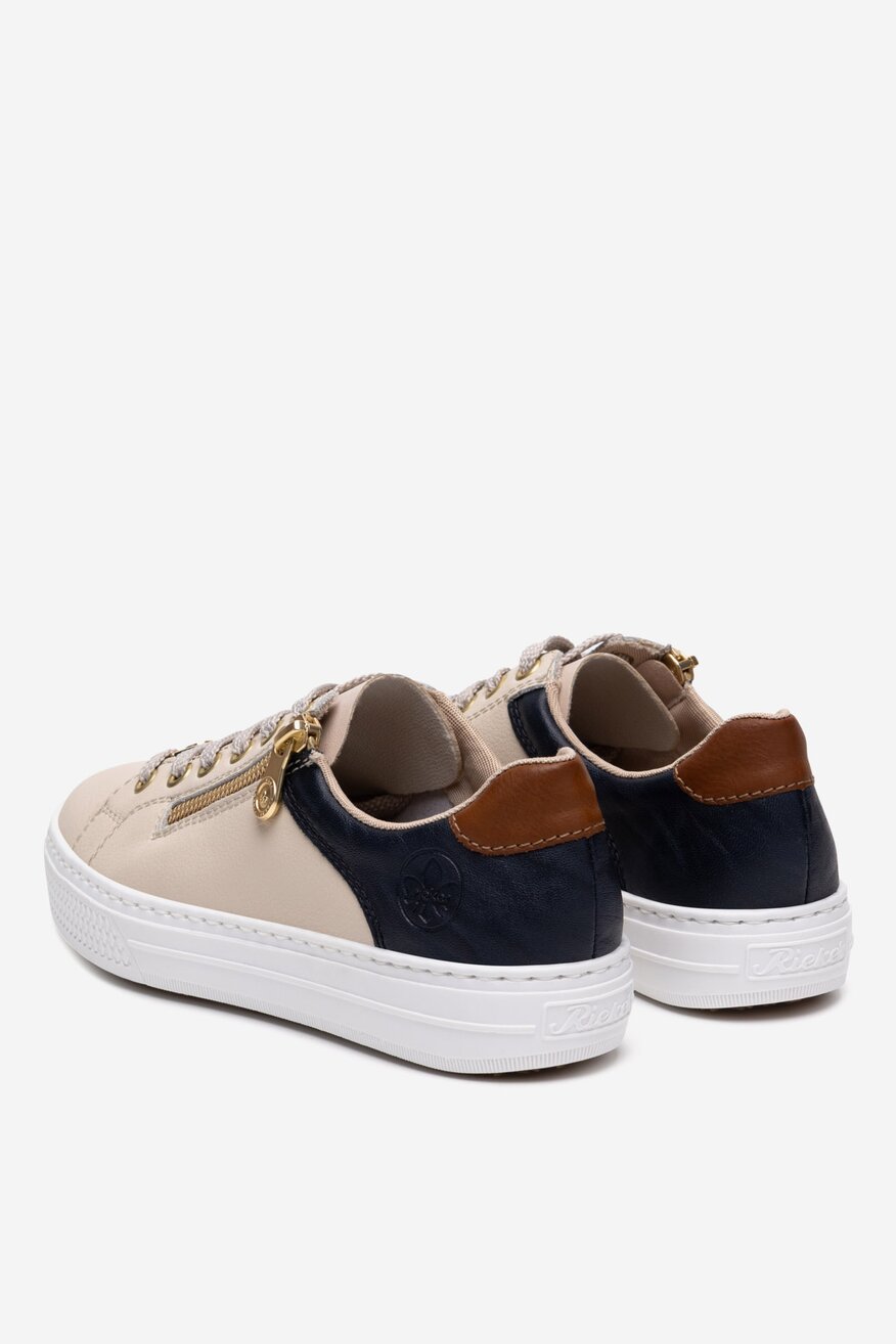 
                Rieker - Sneakersy skórzane - 2230074030063