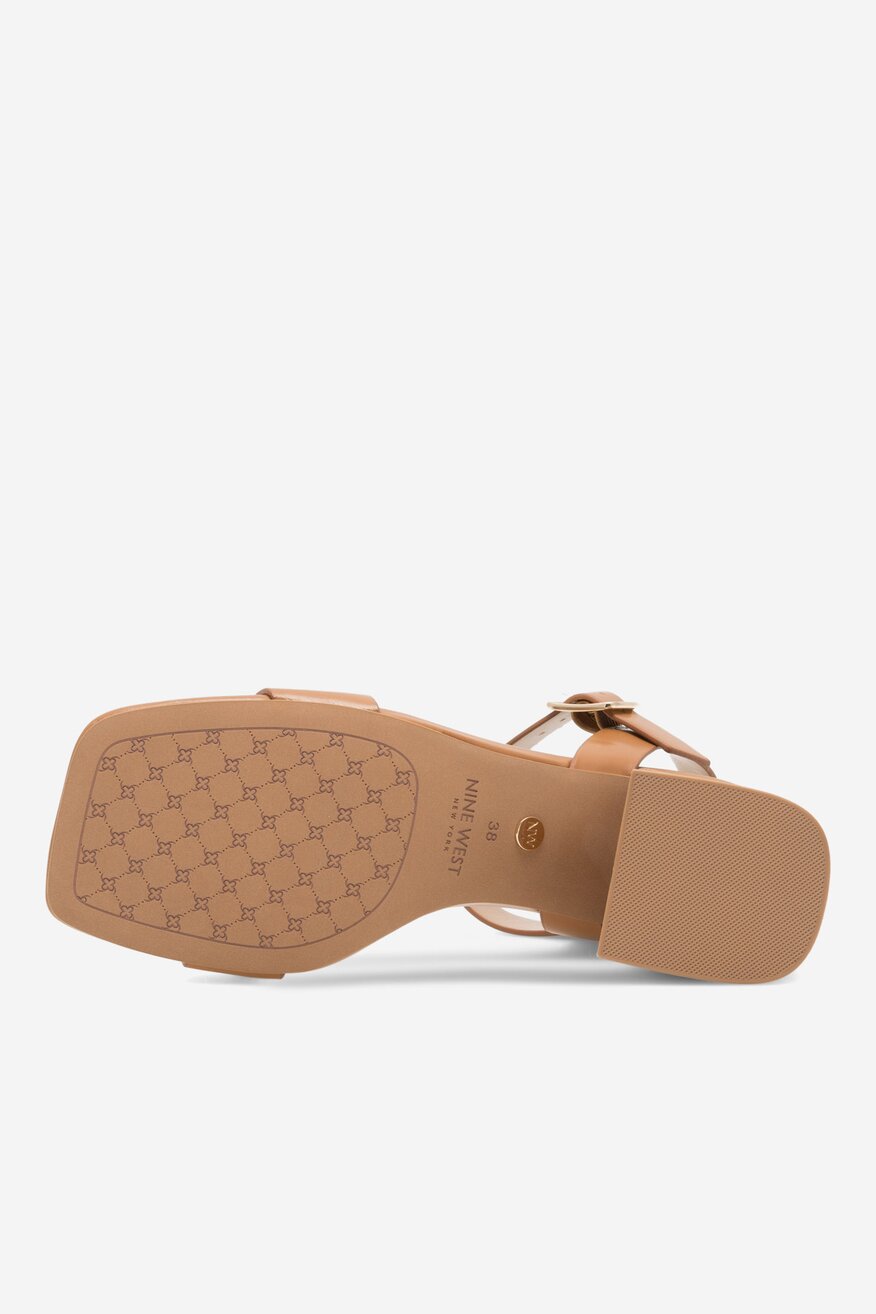 Sandály NINE WEST HNĚDÁ - 5905588563945