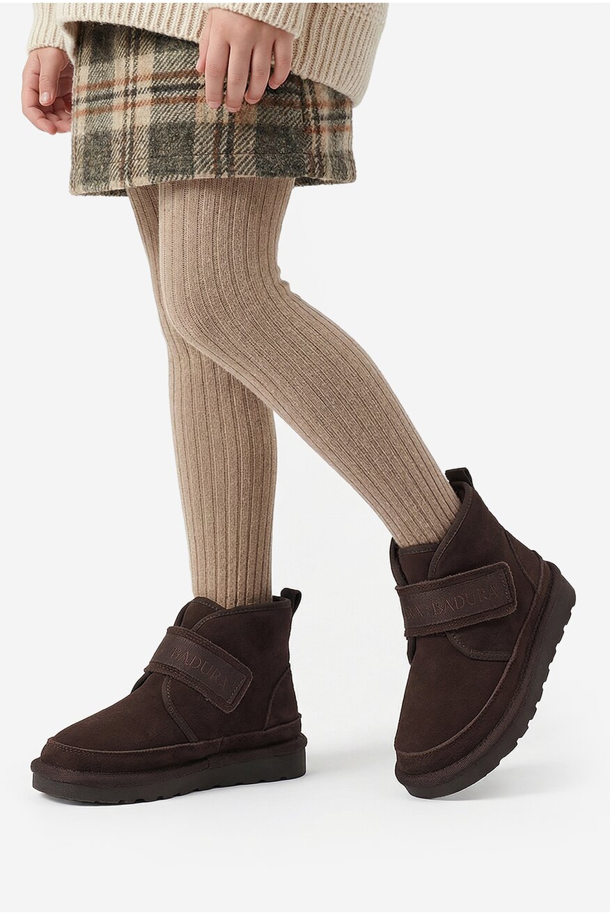 
                Badura - Śniegowce zamszowe ocieplane - 5906751389102