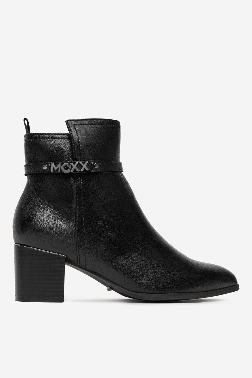 Kotníková obuv Mexx ČERNÁ - 5906751448502