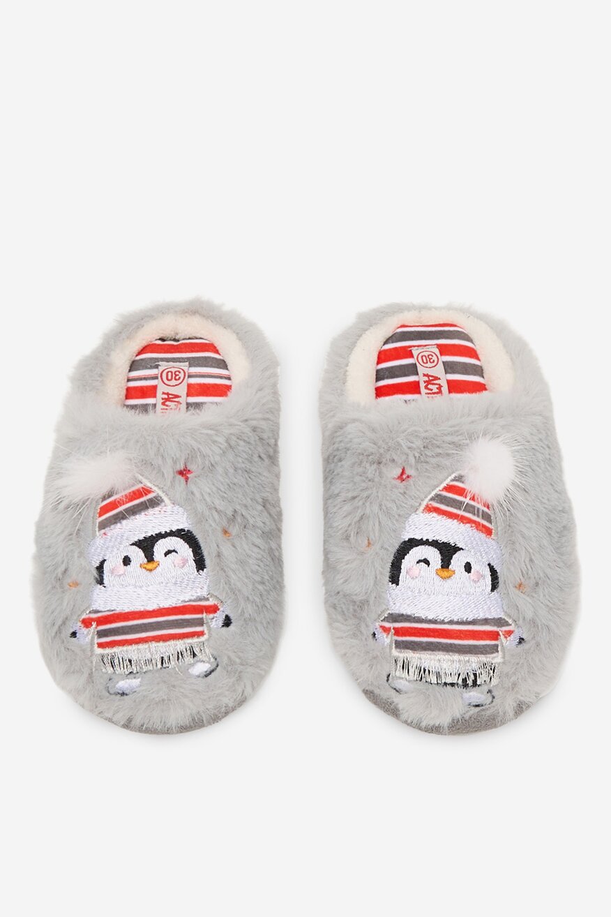 
                Капці Action Boy СІРИЙ - 5904248857547