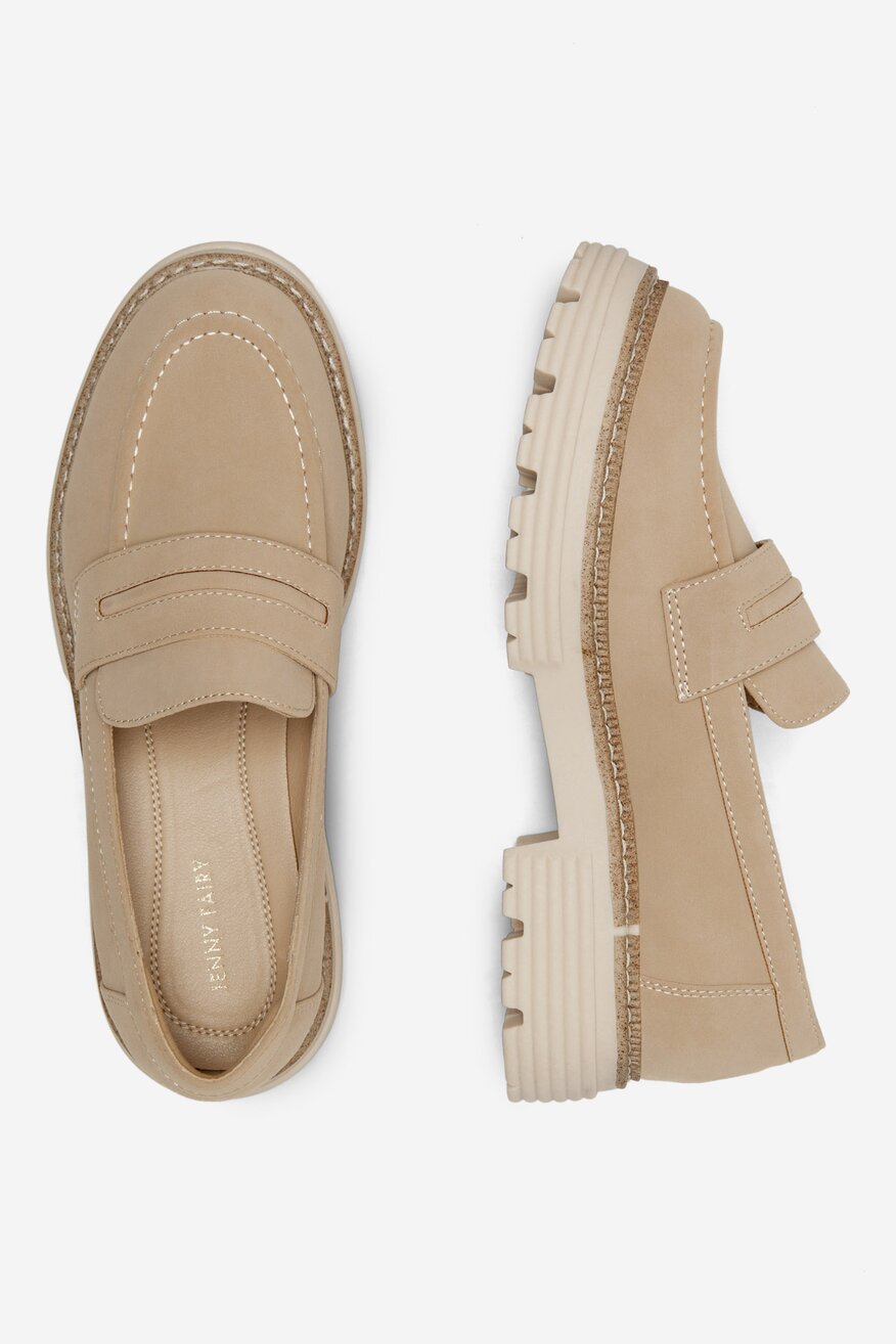 Мокасини Jenny Fairy БЕЖОВ - 5905588351146