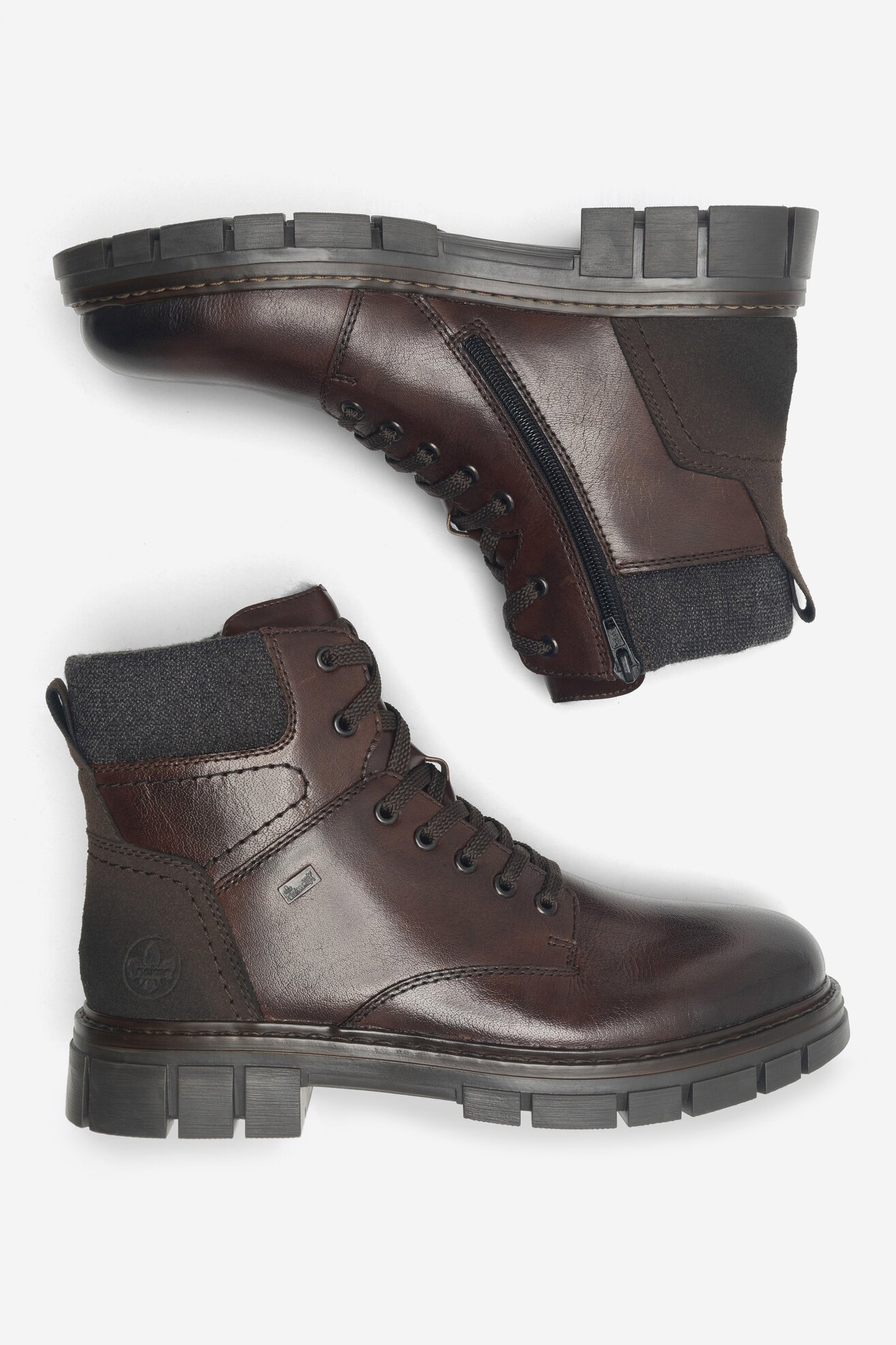 Bocanci Rieker 32205-25 MARO