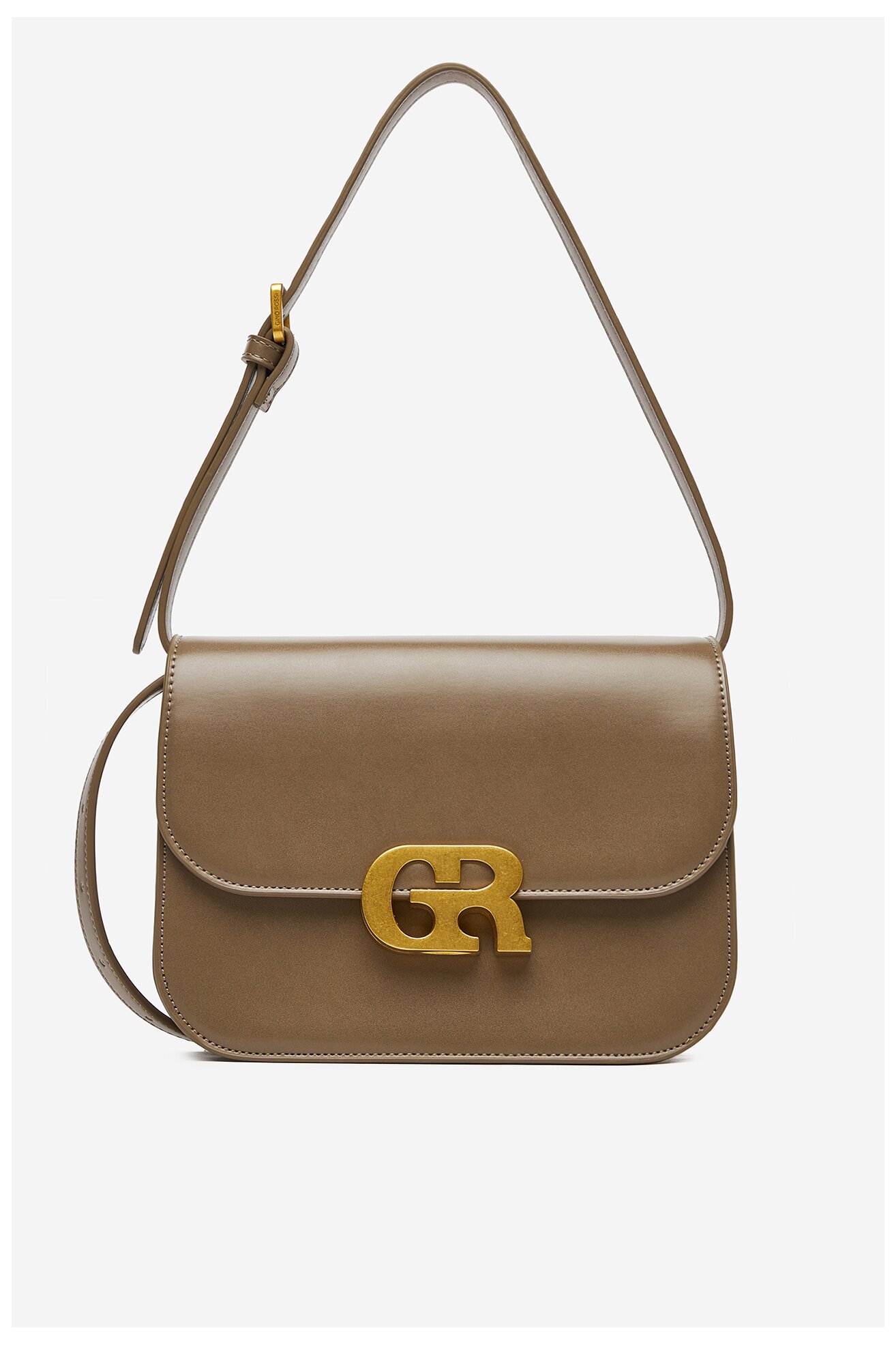 Geantă de mână Gino Rossi CEO-LINA-KQ44 BEJ ÎNCHIS