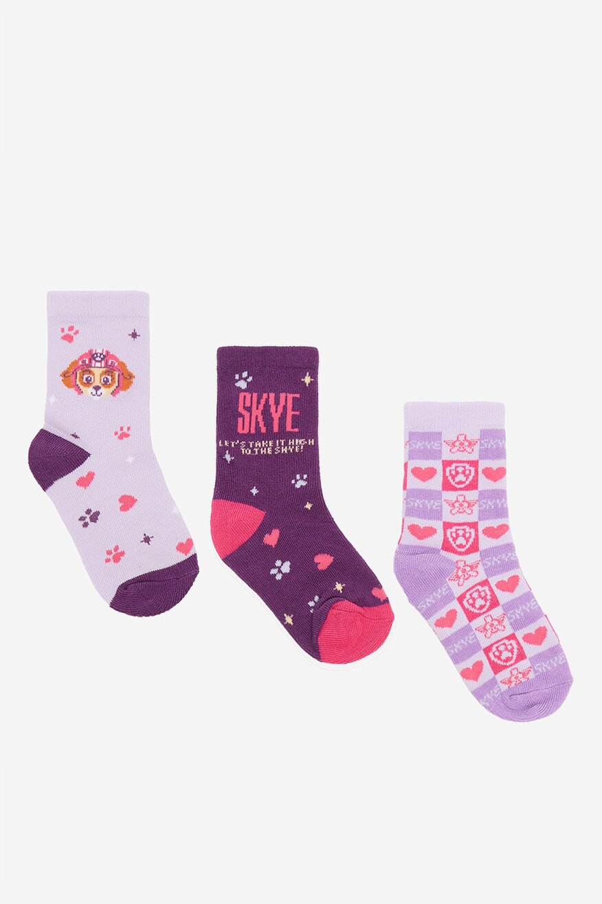 Paw Patrol - Skarpetki długie 3-pak - 5906751920855
