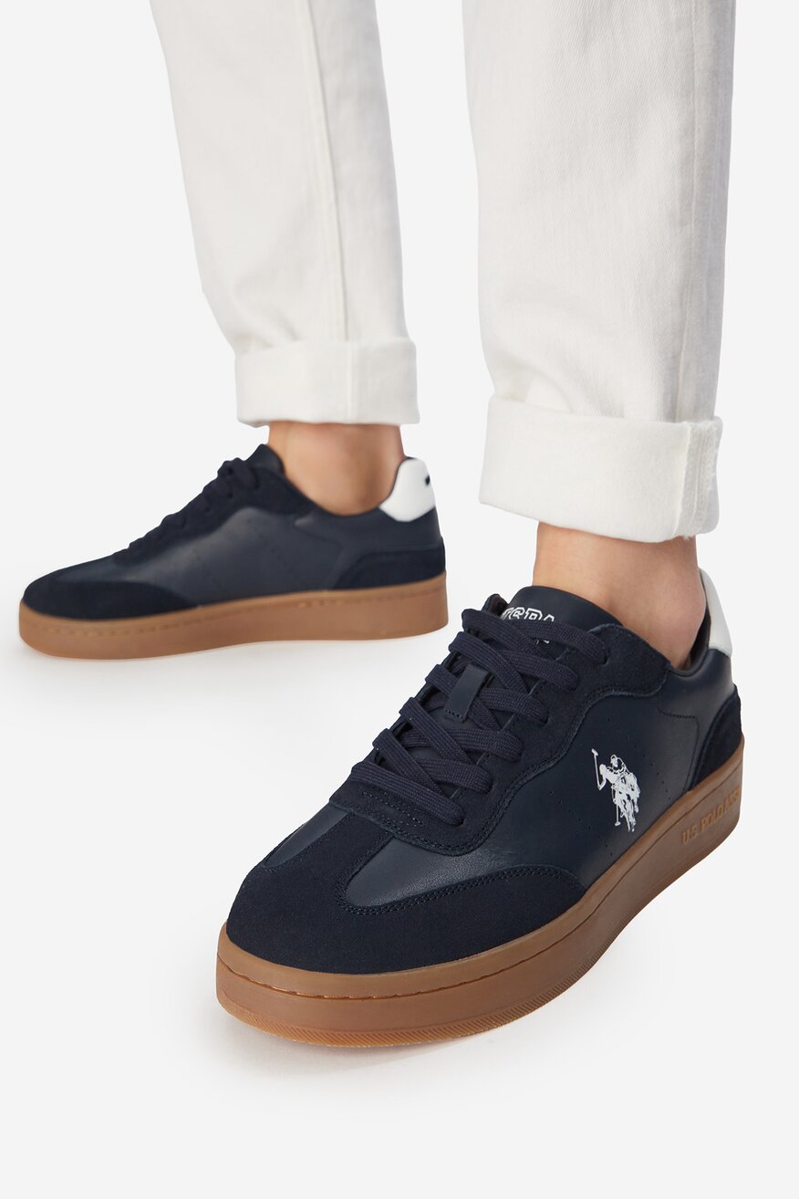 
                U.S. POLO ASSN. - Sneakersy skórzane - 5906751926703