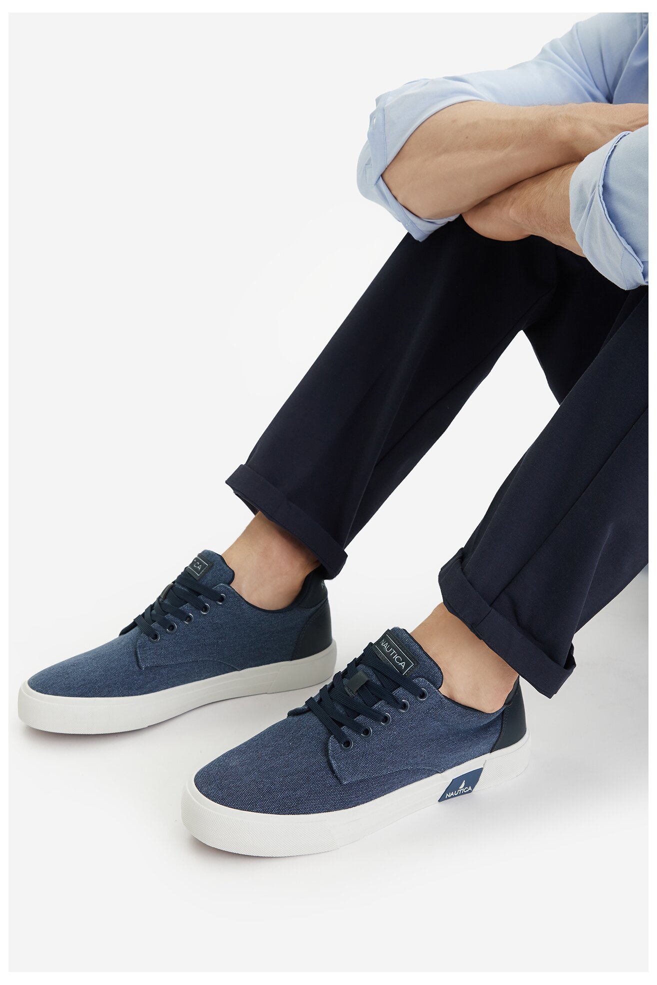 Trampki NAUTICA CWBEO-CIAO-01 Jeansowy