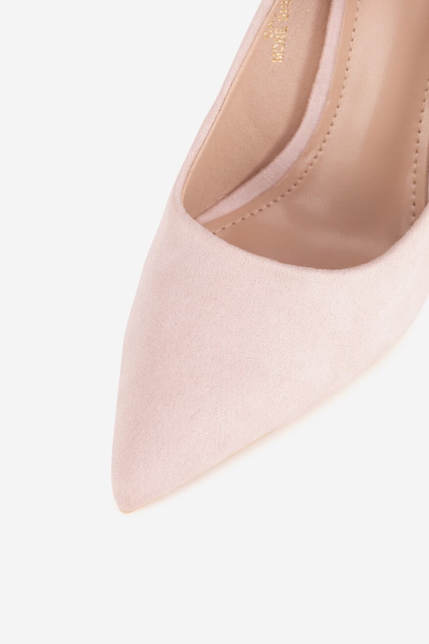 Pantofi cu toc DeeZee BEJ - 5904410893748