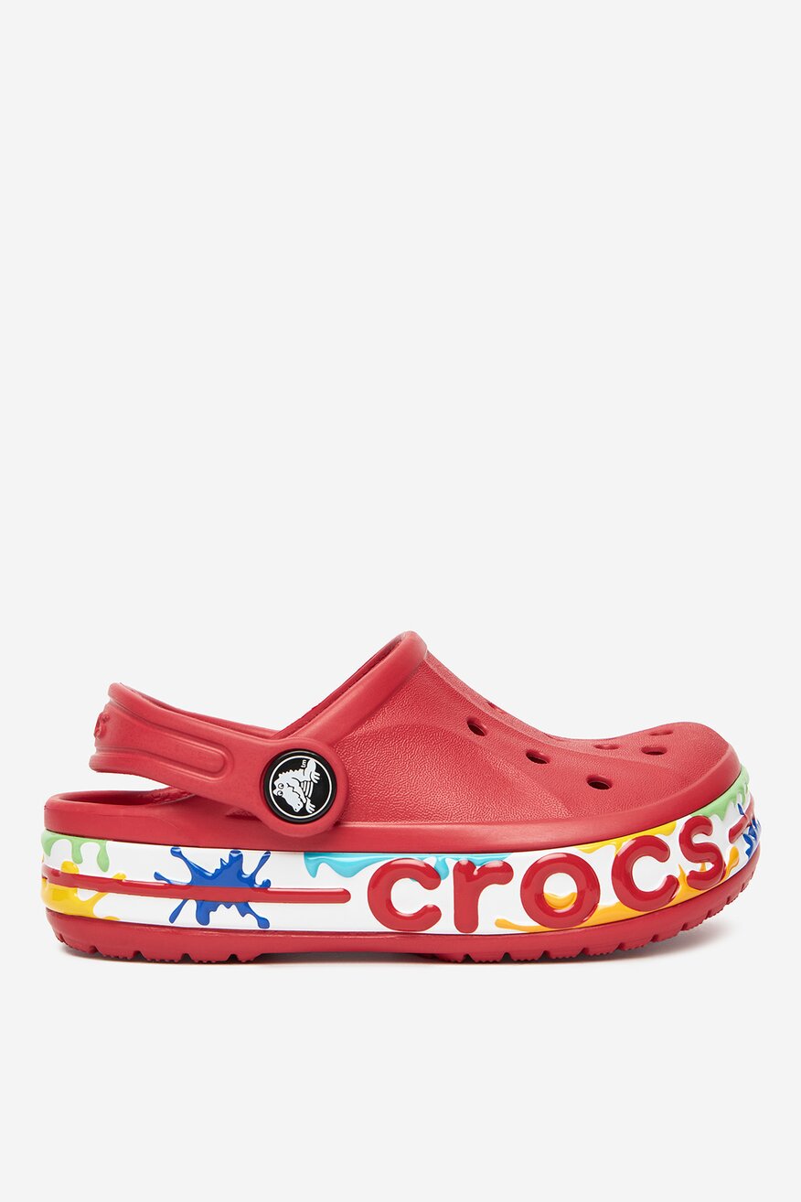 
                        Klapki basenowe Crocs C-BAYABAND CLOG T 211683-6EN Czerwony - 5906751235294