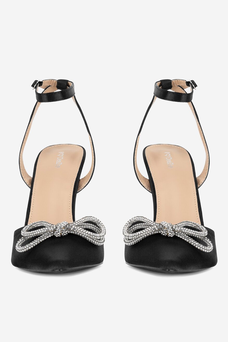 Pantofi cu toc DeeZee NEGRU - 5904410730616