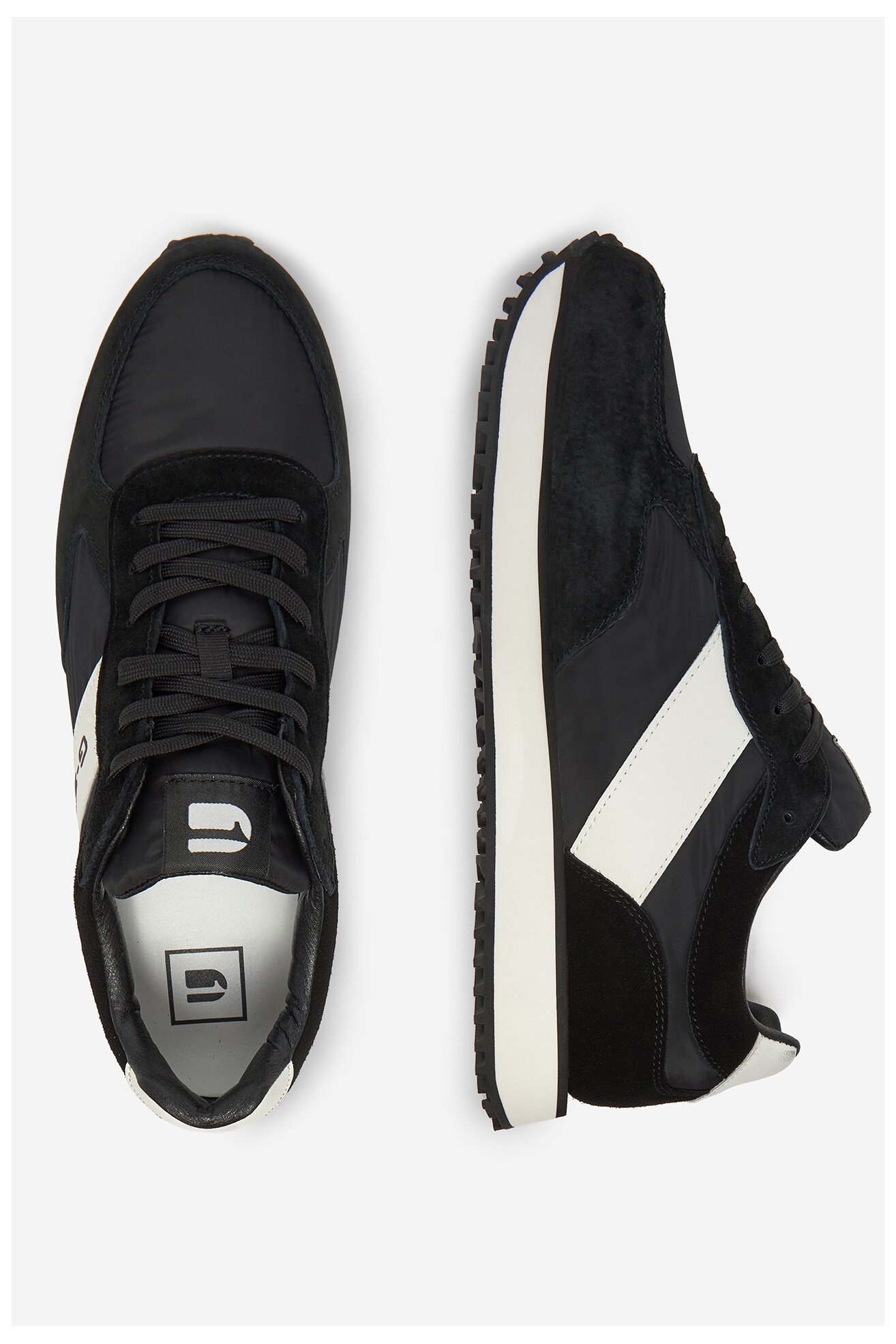 Tornacipő G-STAR RAW XAVIER-01-WE FEKETE