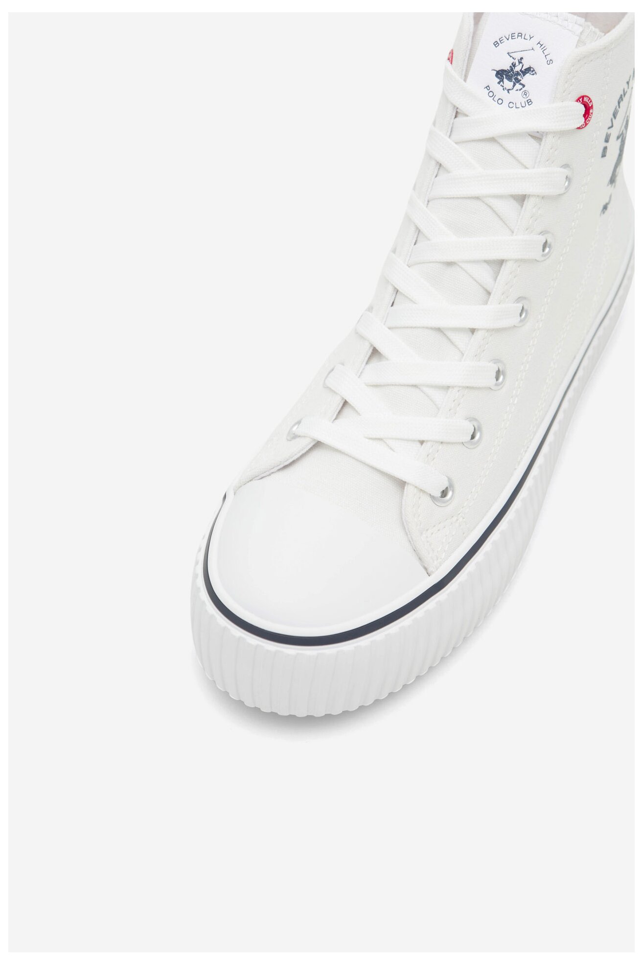Pantofi pânză Beverly Hills Polo Club BHPC026M ALB