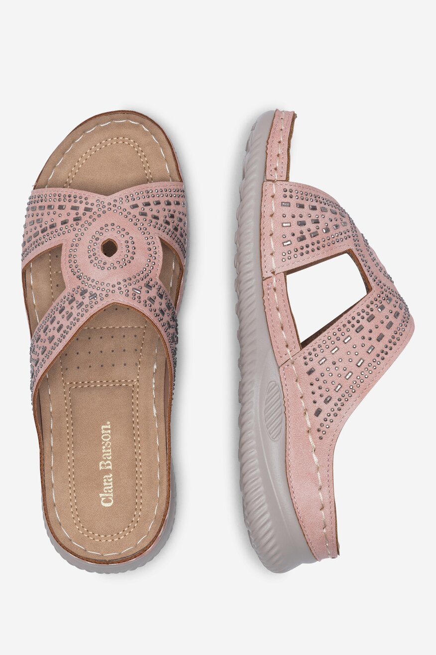 
                Шльопанець Clara Barson РОЖЕВИЙ - 5905588593362