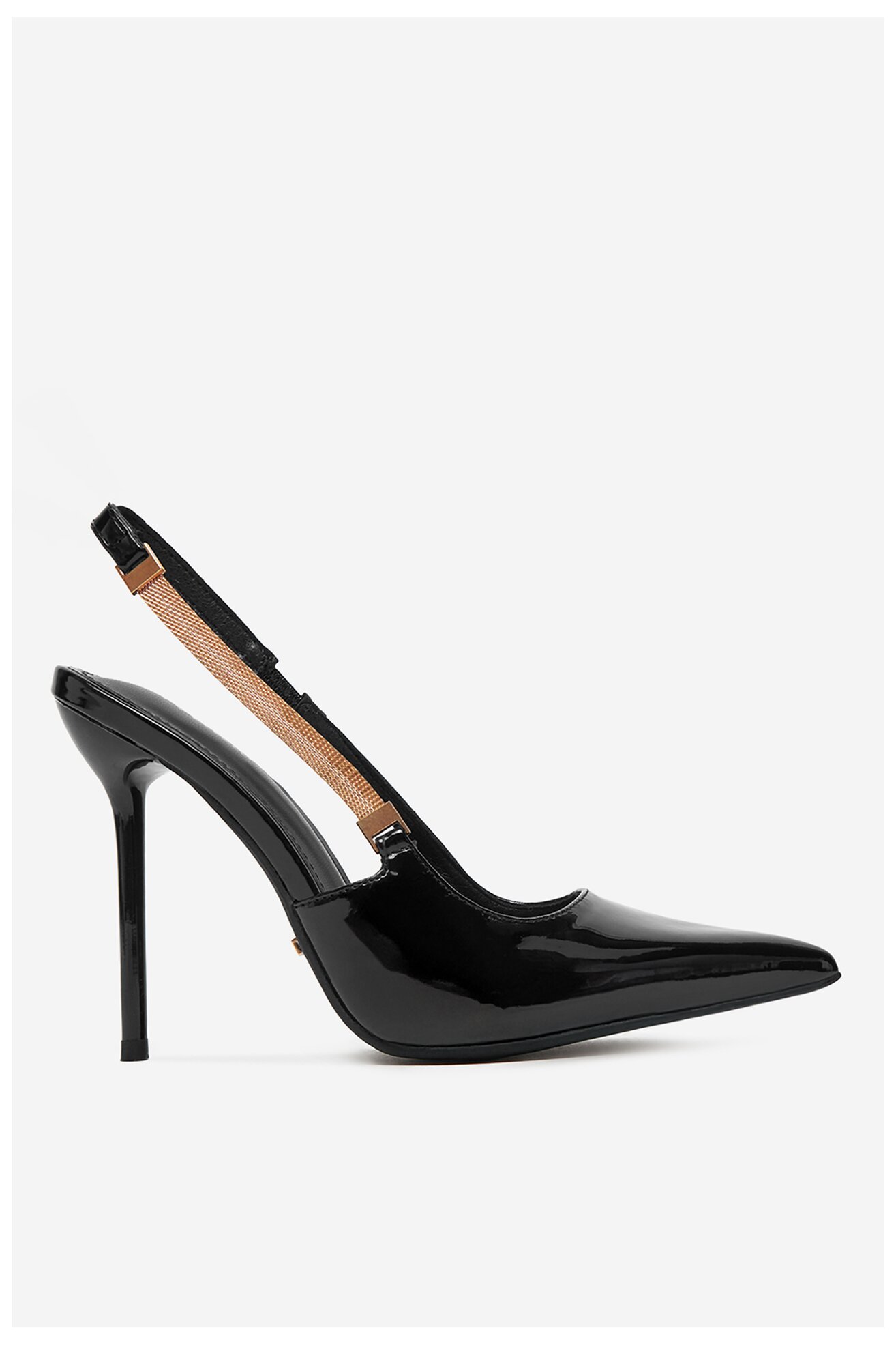 Lodičky DeeZee Q96229-5 ČERNÁ