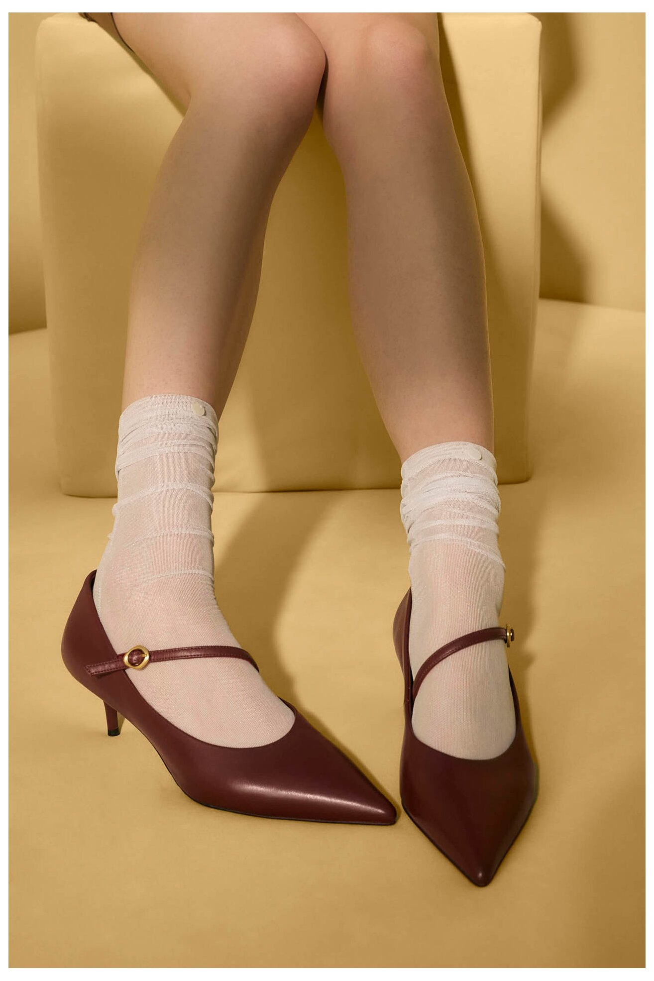 Pantofi cu toc Gino Rossi LILIAN-526-1 GRENA