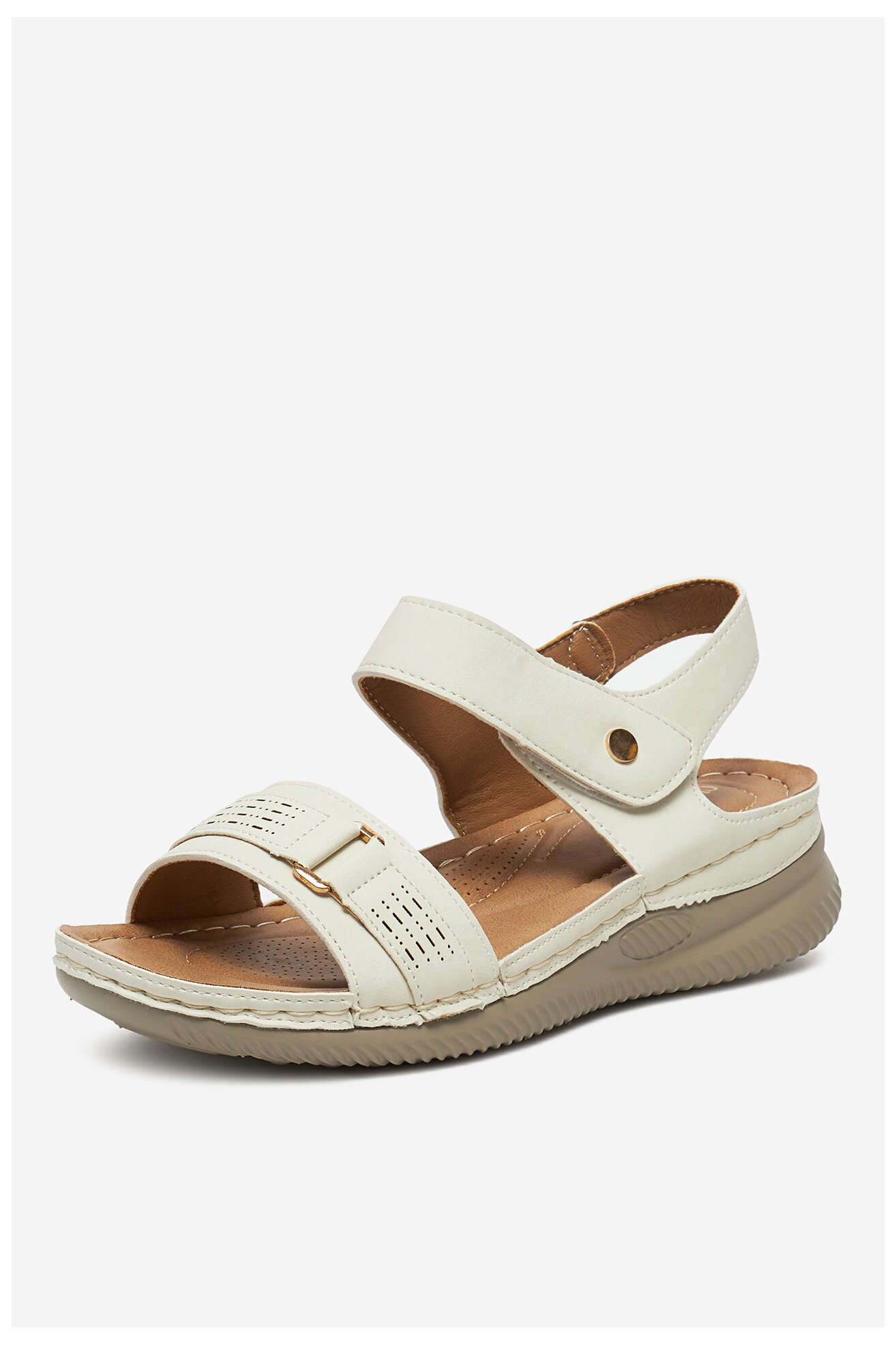 Sandały Clara Barson WYL05010-09 Biały