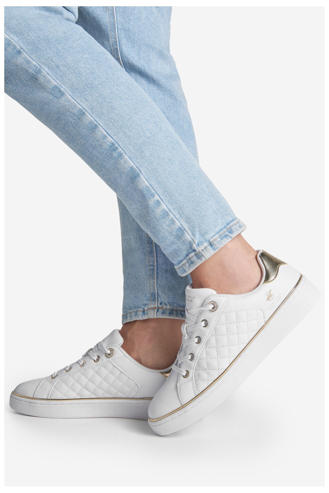 Obuwie sportowe Beverly Hills Polo Club BHPCV12-493. Biały