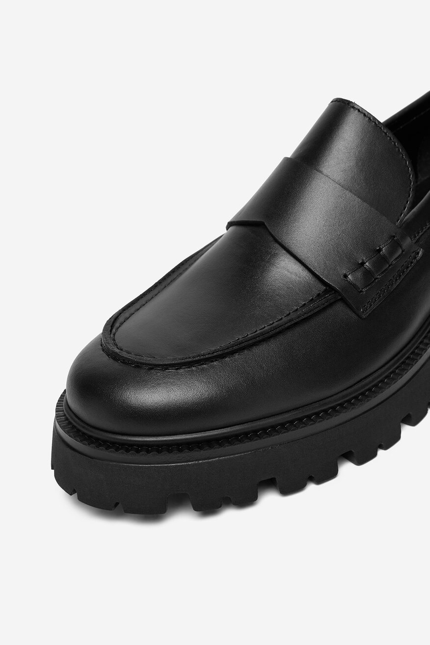 Badura - Loafersy skórzane - 5906751350072