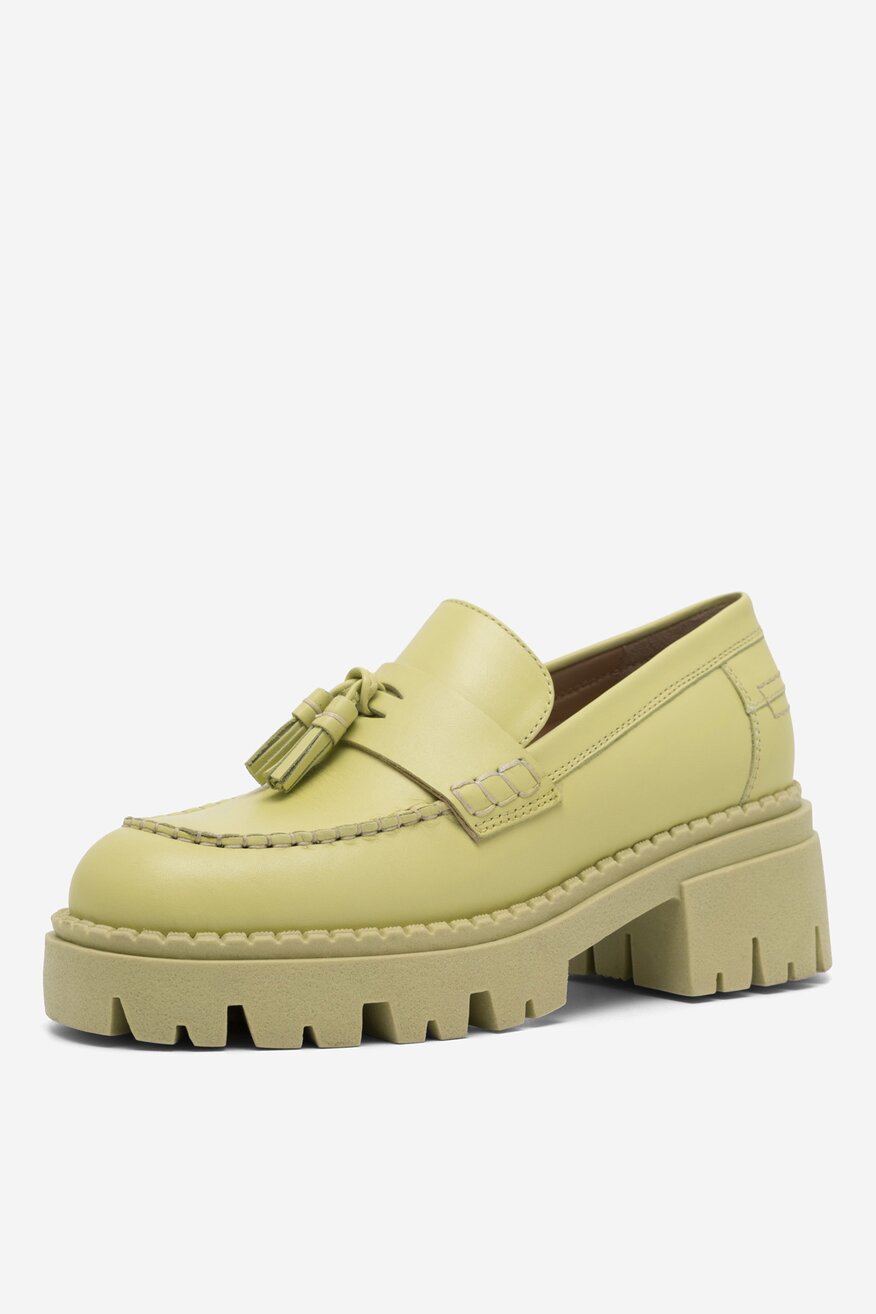 
                RAGE AGE - Mokasyny skórzane - 5904862669328