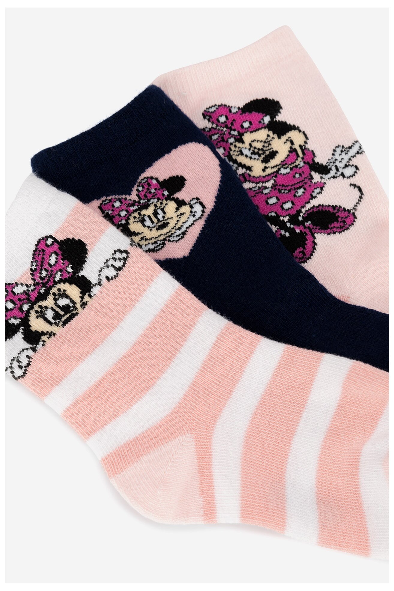 Чорапи Mickey&Friends ACCCS-AW24-341DCLS (3-PACK) РОЗОВ