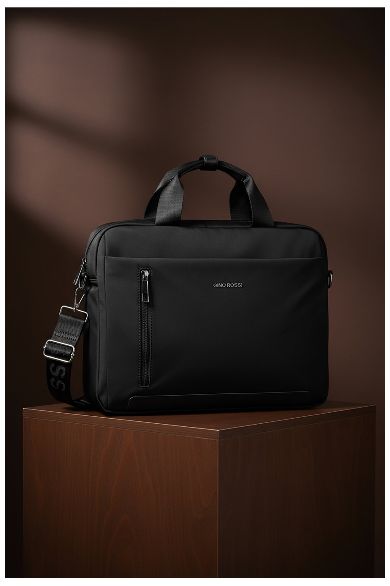 Férfi táska Gino Rossi C-GIN-K-011-CCC-06 FEKETE