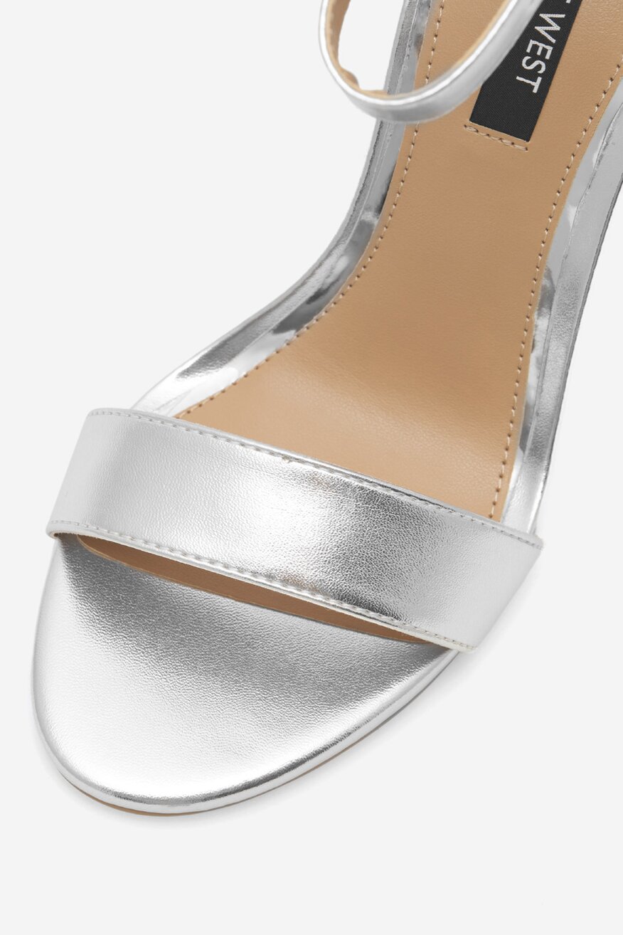 Sandály NINE WEST STŘÍBRNÁ - 5905588517511