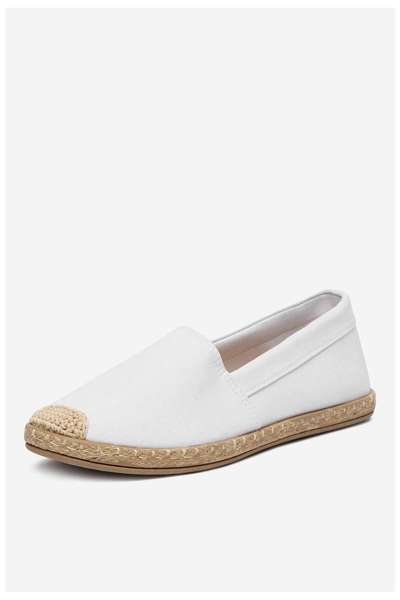 Espadryle Jenny CEO-WSK1609-20 Biały