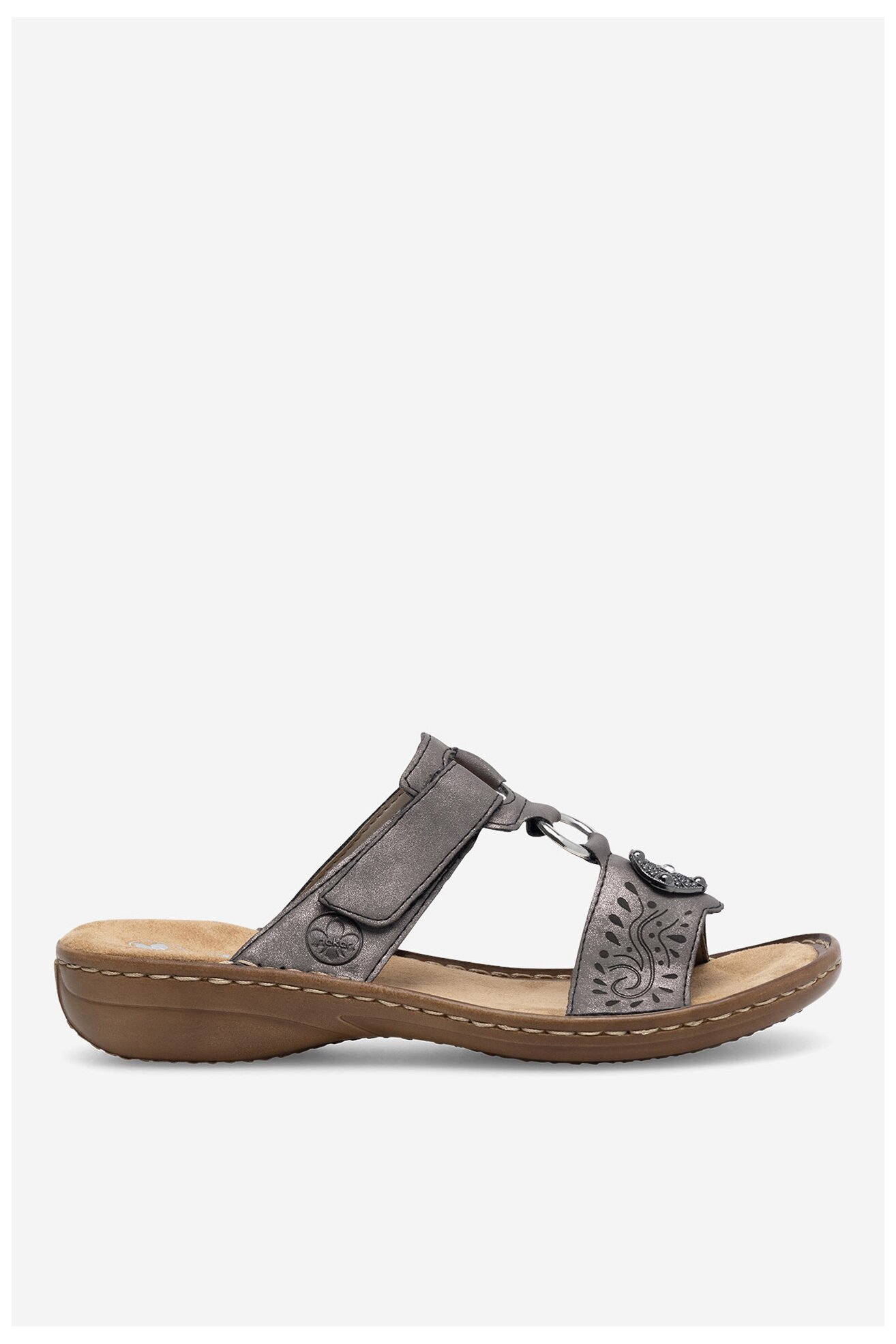 Джапанки Rieker 608K1-45 СИВ