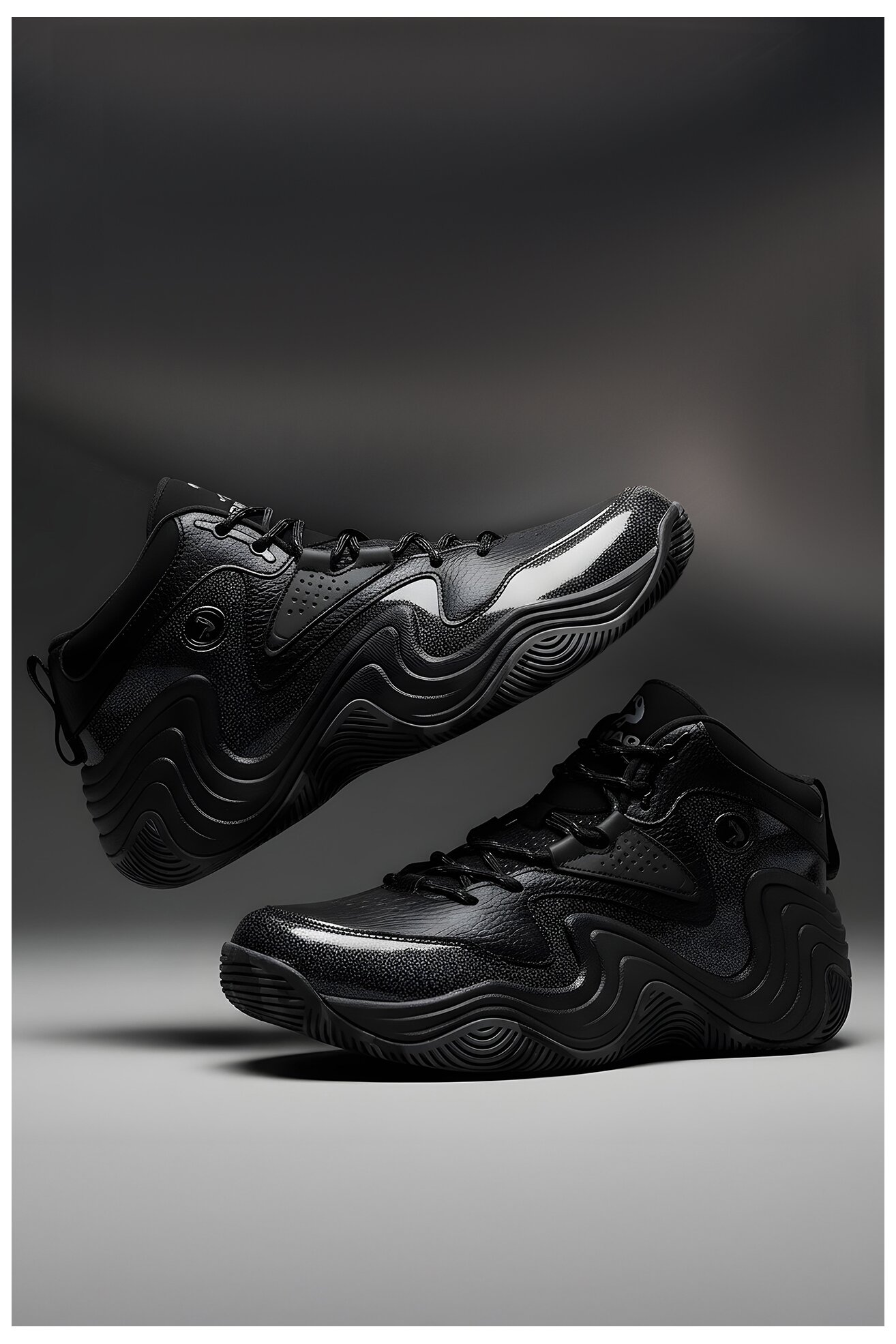 Sportcipő SHAQ EOSS-JUGGERNAUT AQ95041M-B FEKETE