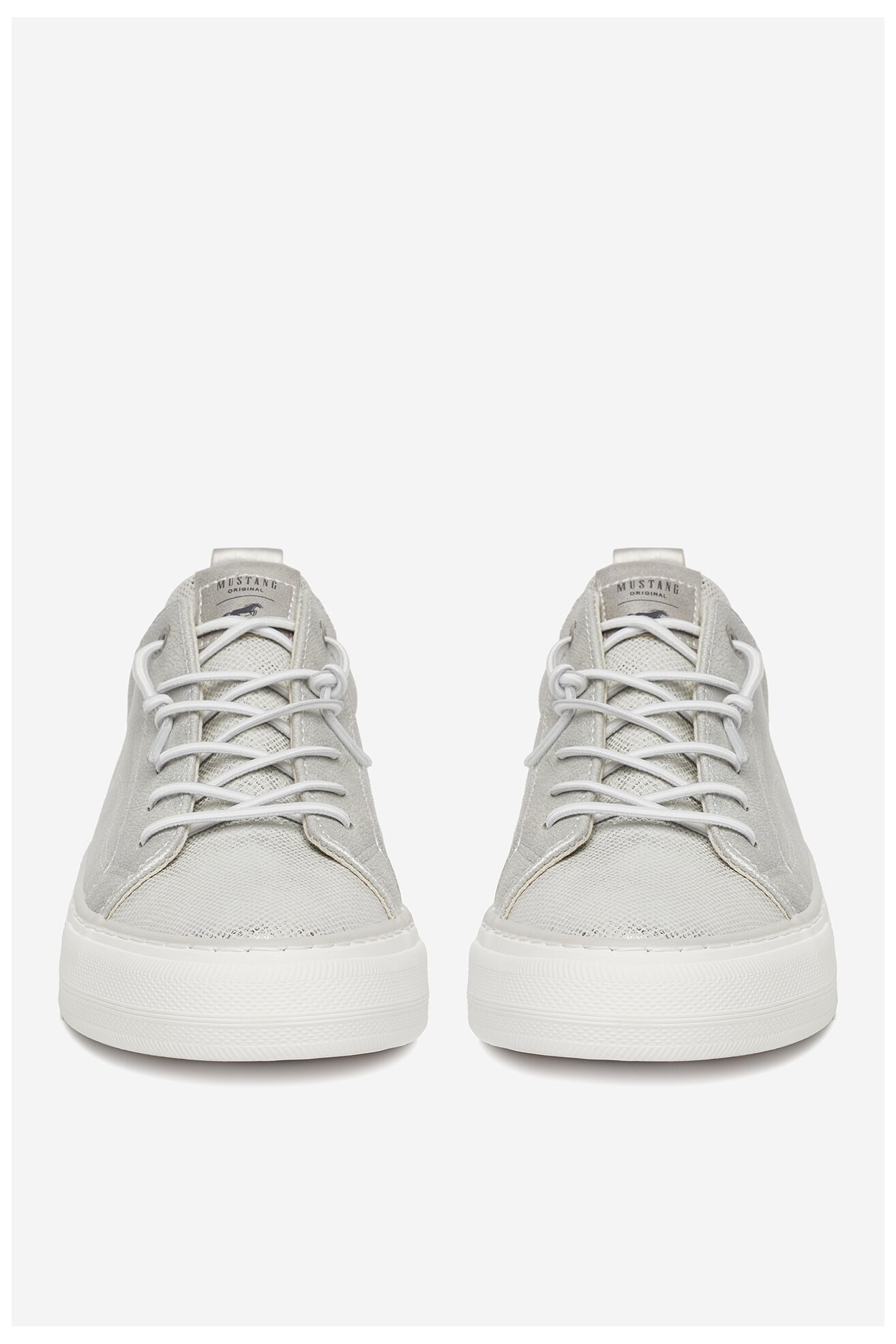 Trampki Mustang 1272-311 Srebrny