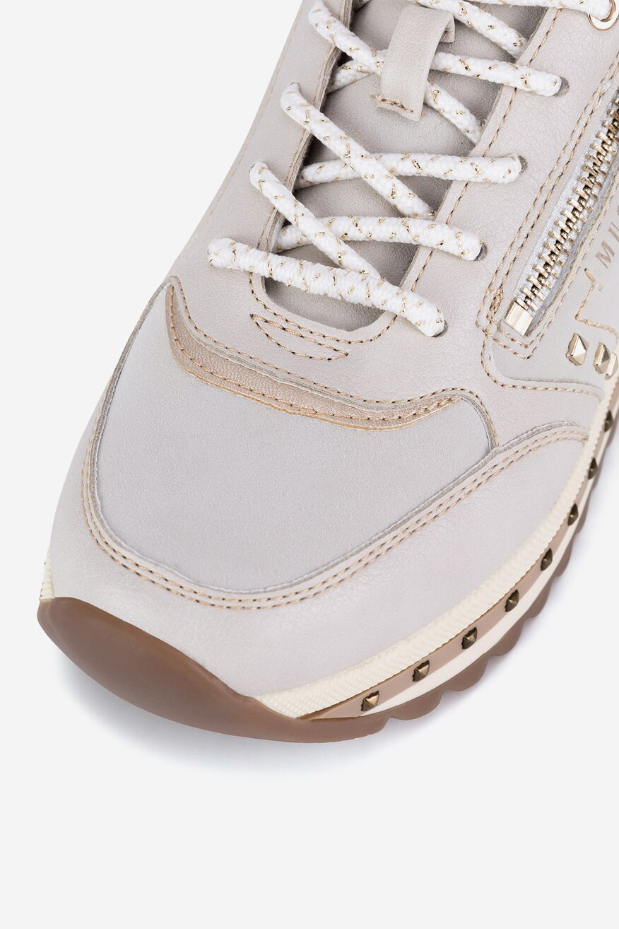 Mustang - Sneakersy na platformie - 5905588862642