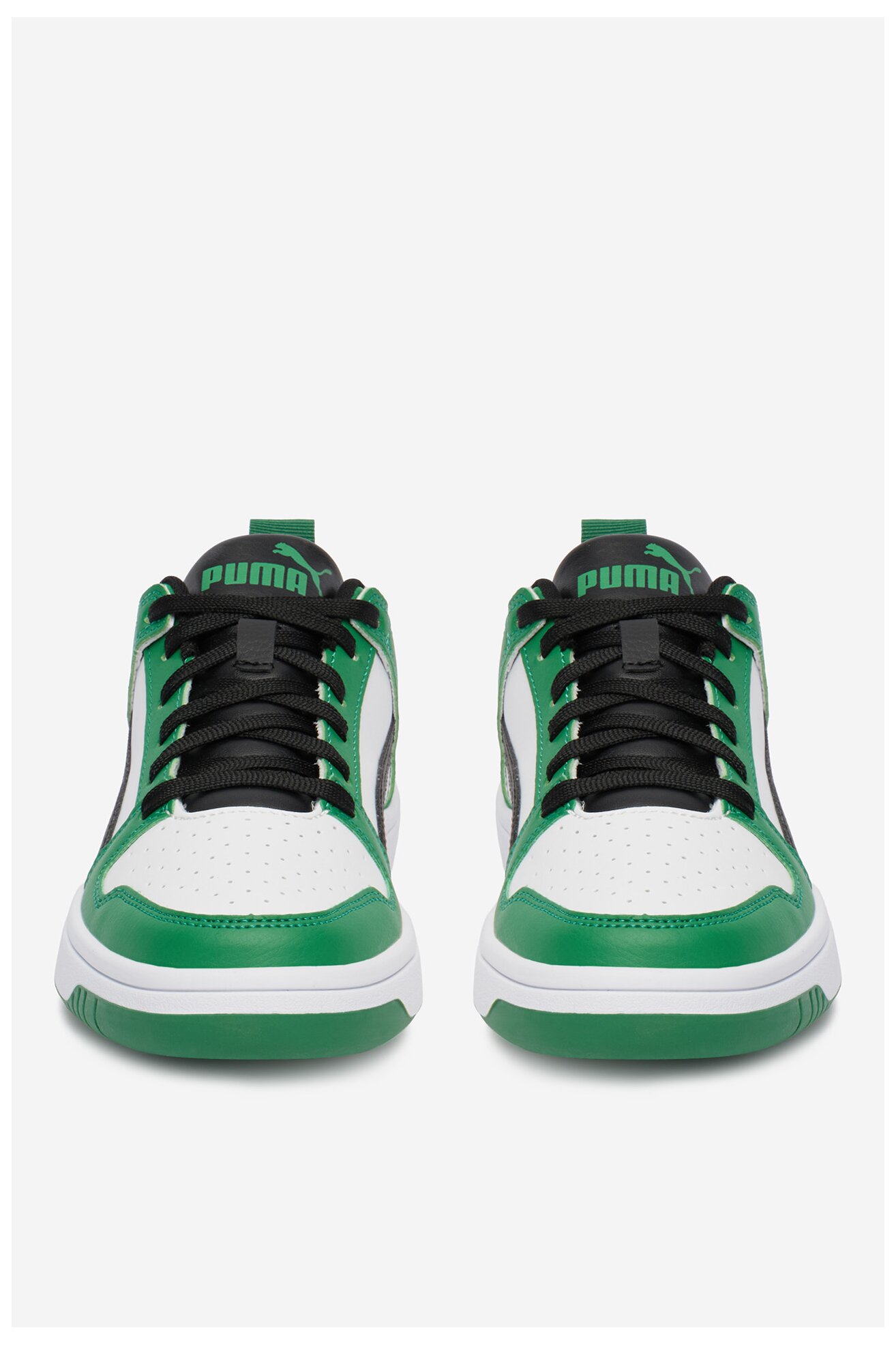 Obuwie sportowe Puma C-REBOUND LAYUP LO SL JR 37049024 Zielony