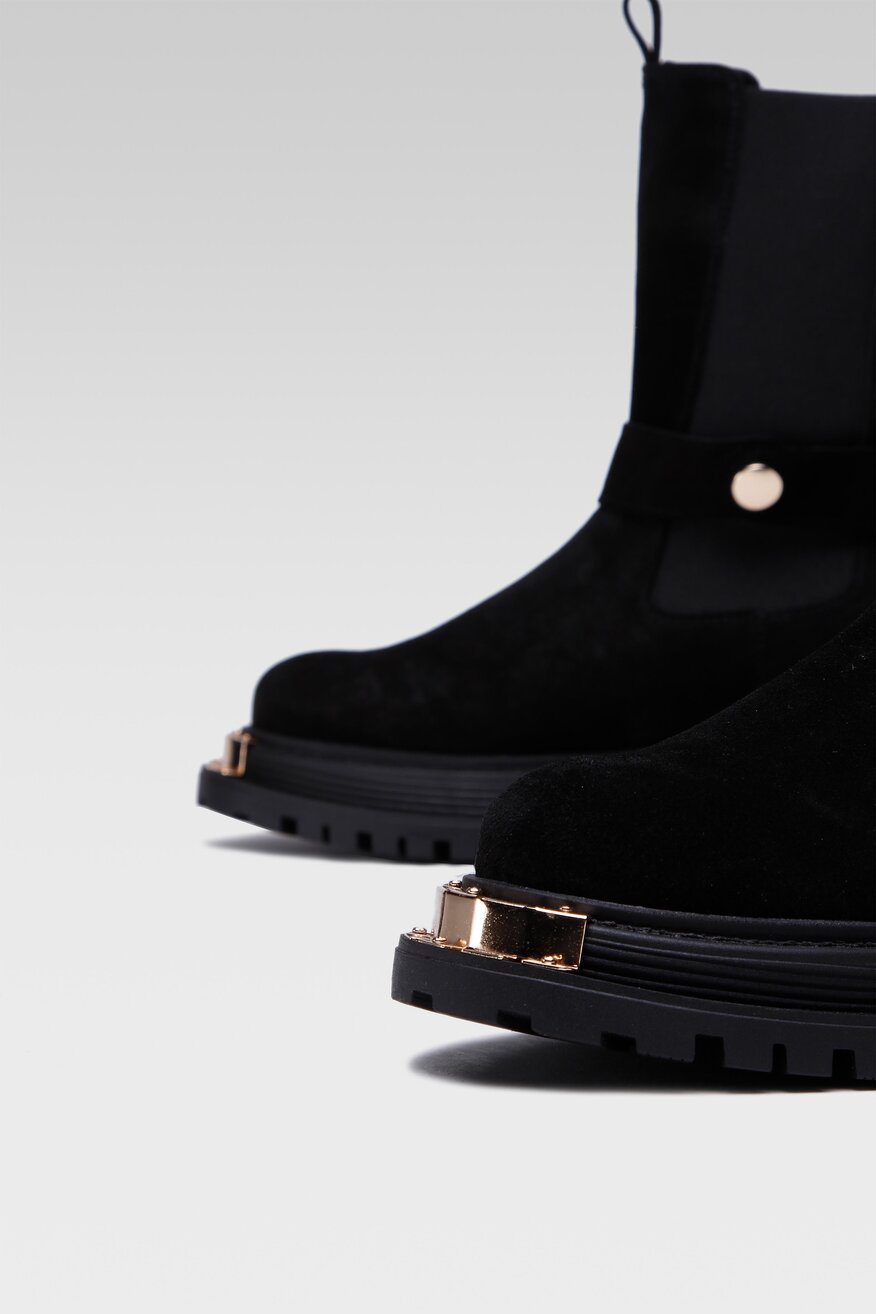 
                RAGE AGE - Botki czarne - 2230031469875