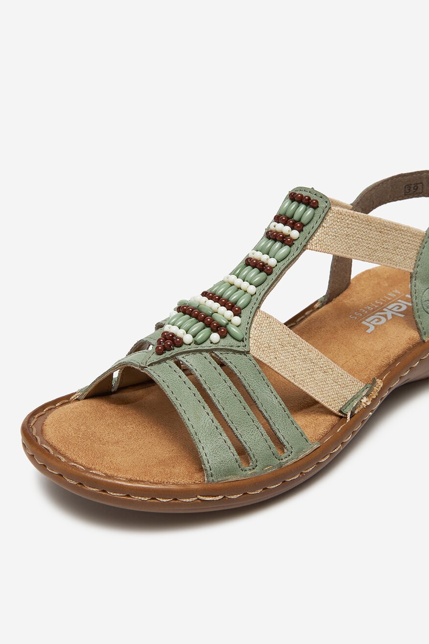 Sandale Rieker VERDE DESCHIS - 2230078388412