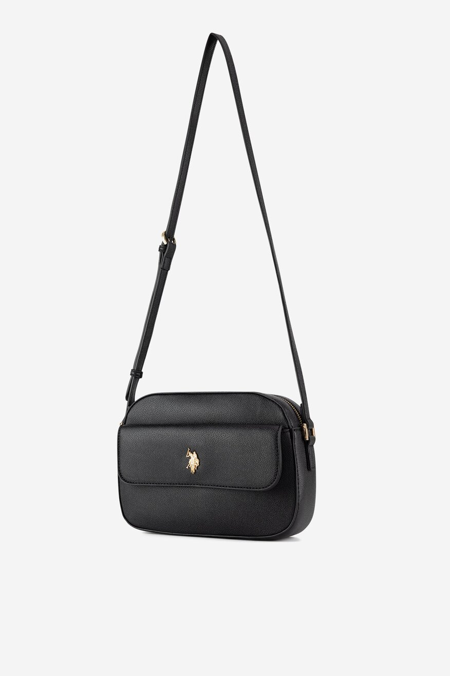 
                Дамска чанта U.S. POLO ASSN. ЧЕРЕН - 5905588980636