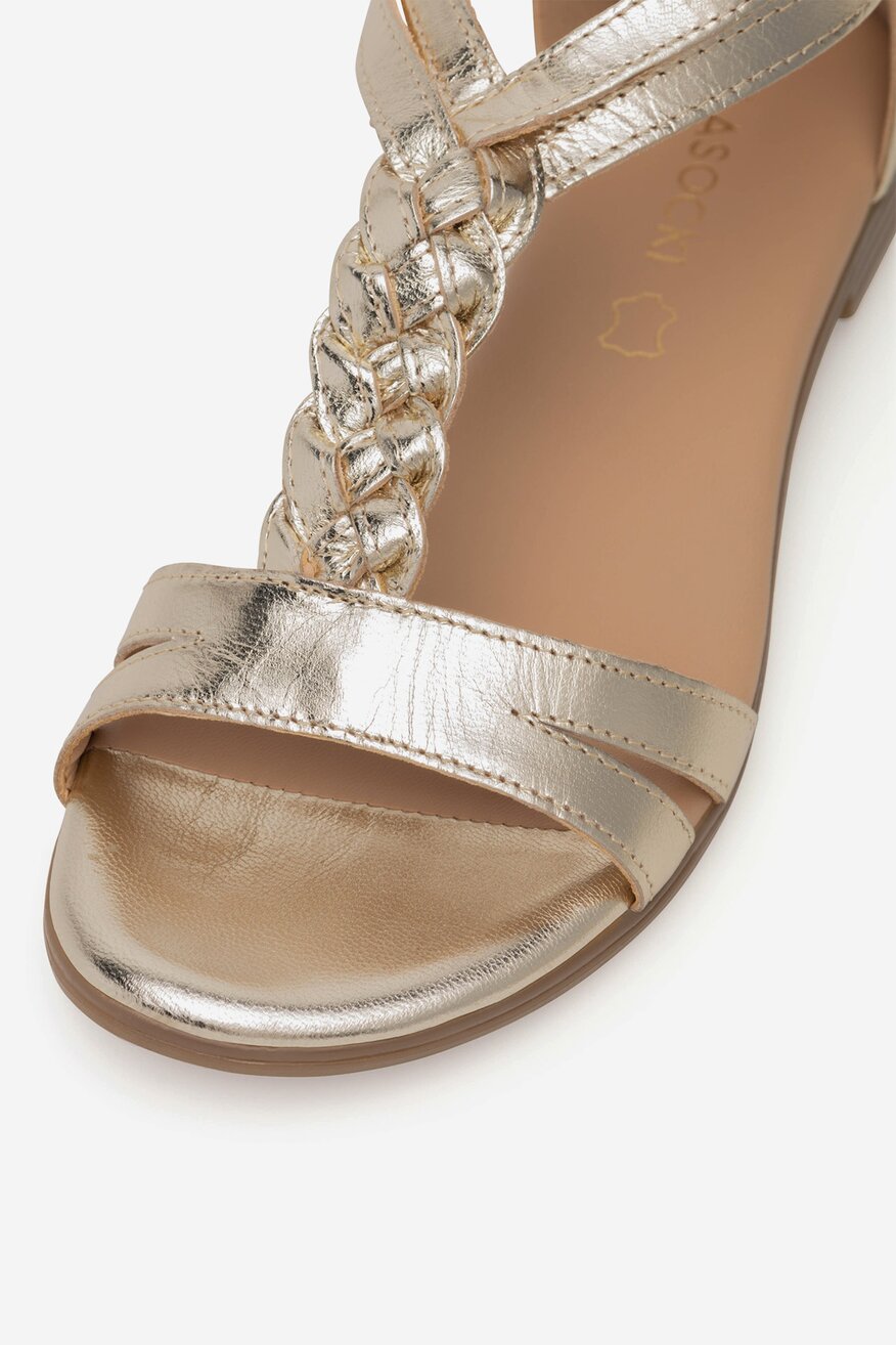 
                Сандалі Lasocki ЗОЛОТИЙ - 5905588657378