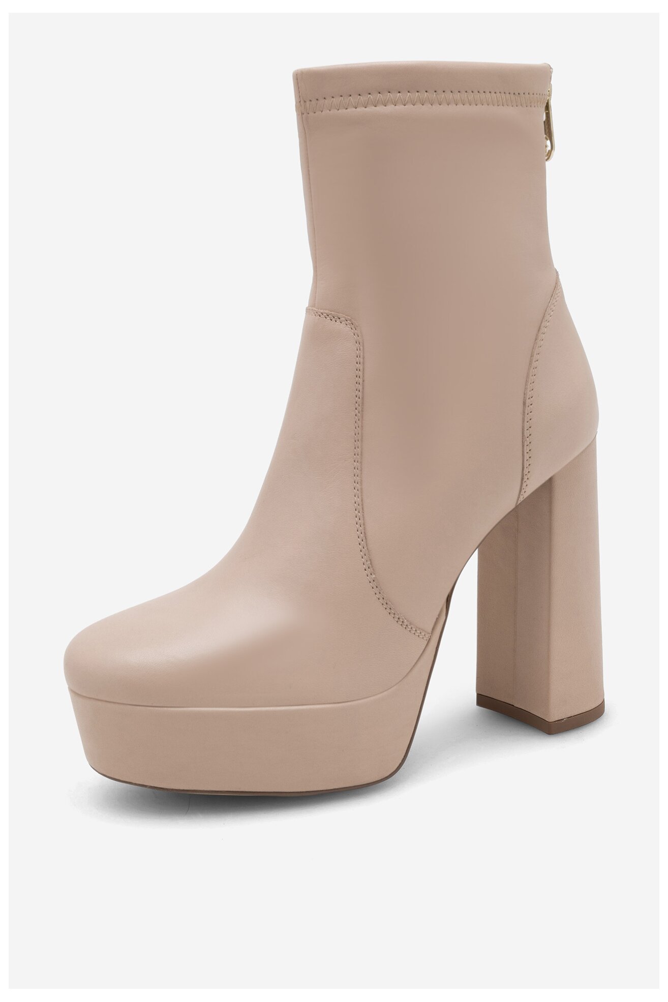 Botki EVA MINGE LUGO-111072 Beżowy