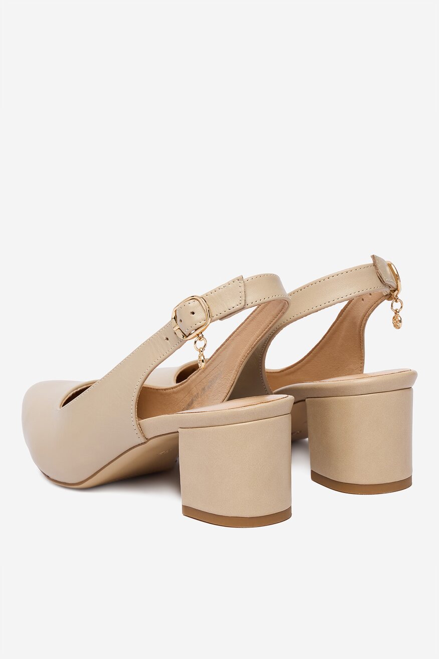 Lasocki - Czółenka skórzane - 5906751573372