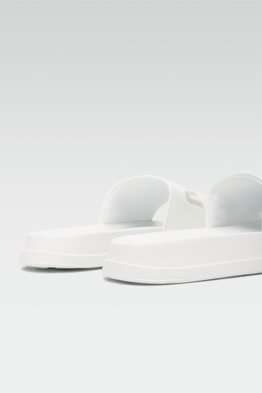 
                NASA - Klapki basenowe pastelowe białe - 5903698365480