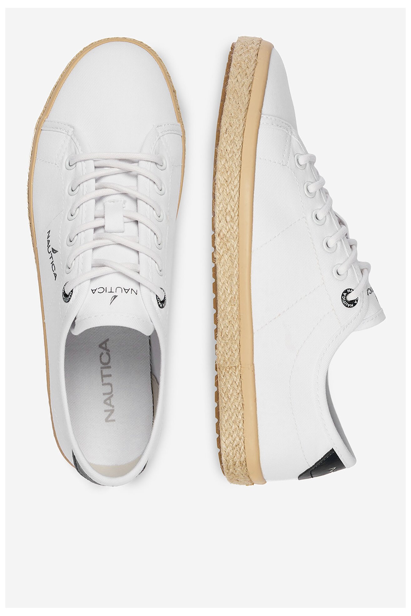 Espadryle NAUTICA CEO-85659 Biały