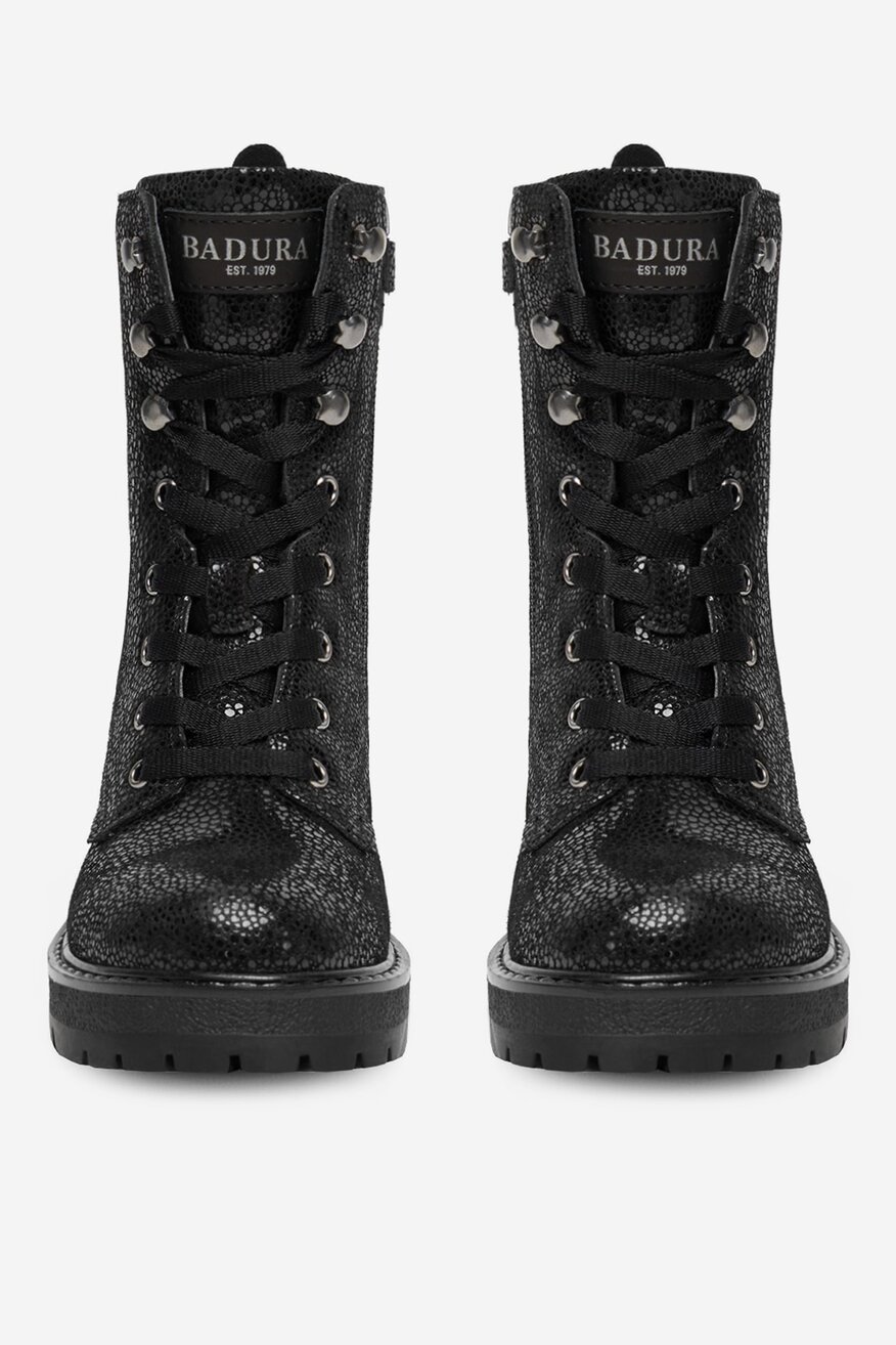 Badura - Trzewiki skórzane ocieplane - 5906751271926