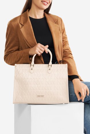Сумка З Ремінцем NINE WEST LX10044 БЕЖЕВИЙ