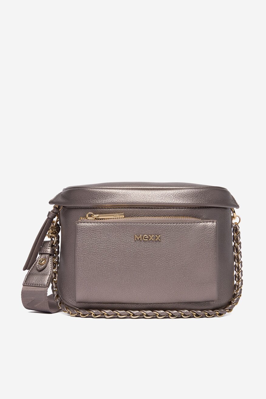 
                Дамска чанта Mexx С ЦВЯТ НА СТАРО СРЕБРО - 5906751666784