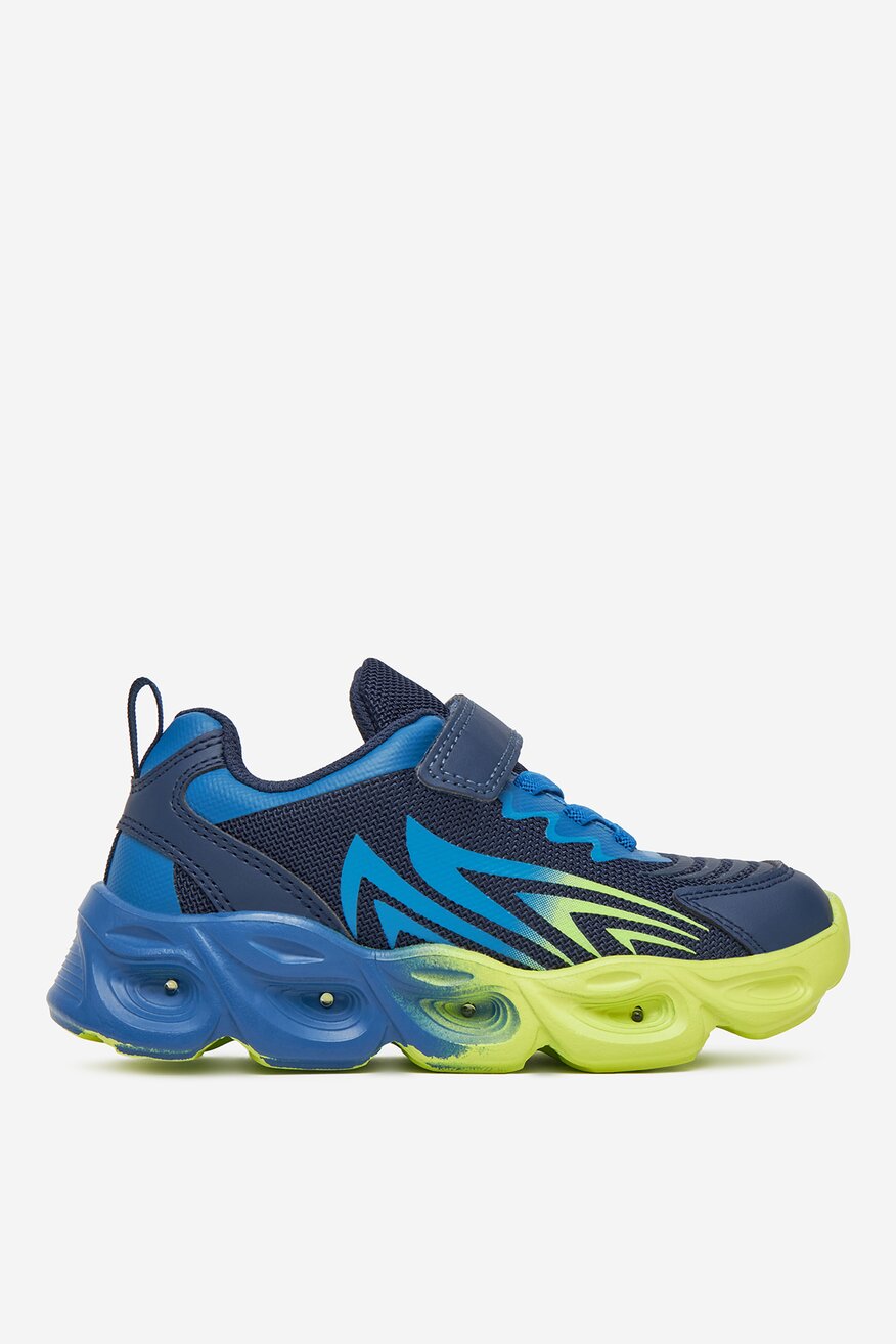 Action Boy - Sneakersy z migającymi diodami - 5903698580586