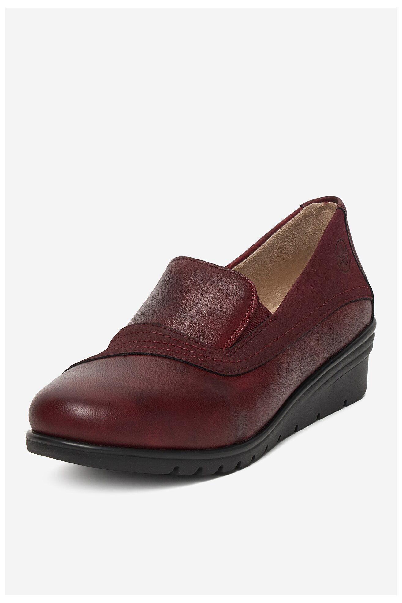 Половинки обувки Rieker CEO-L5356-35 БОРДО