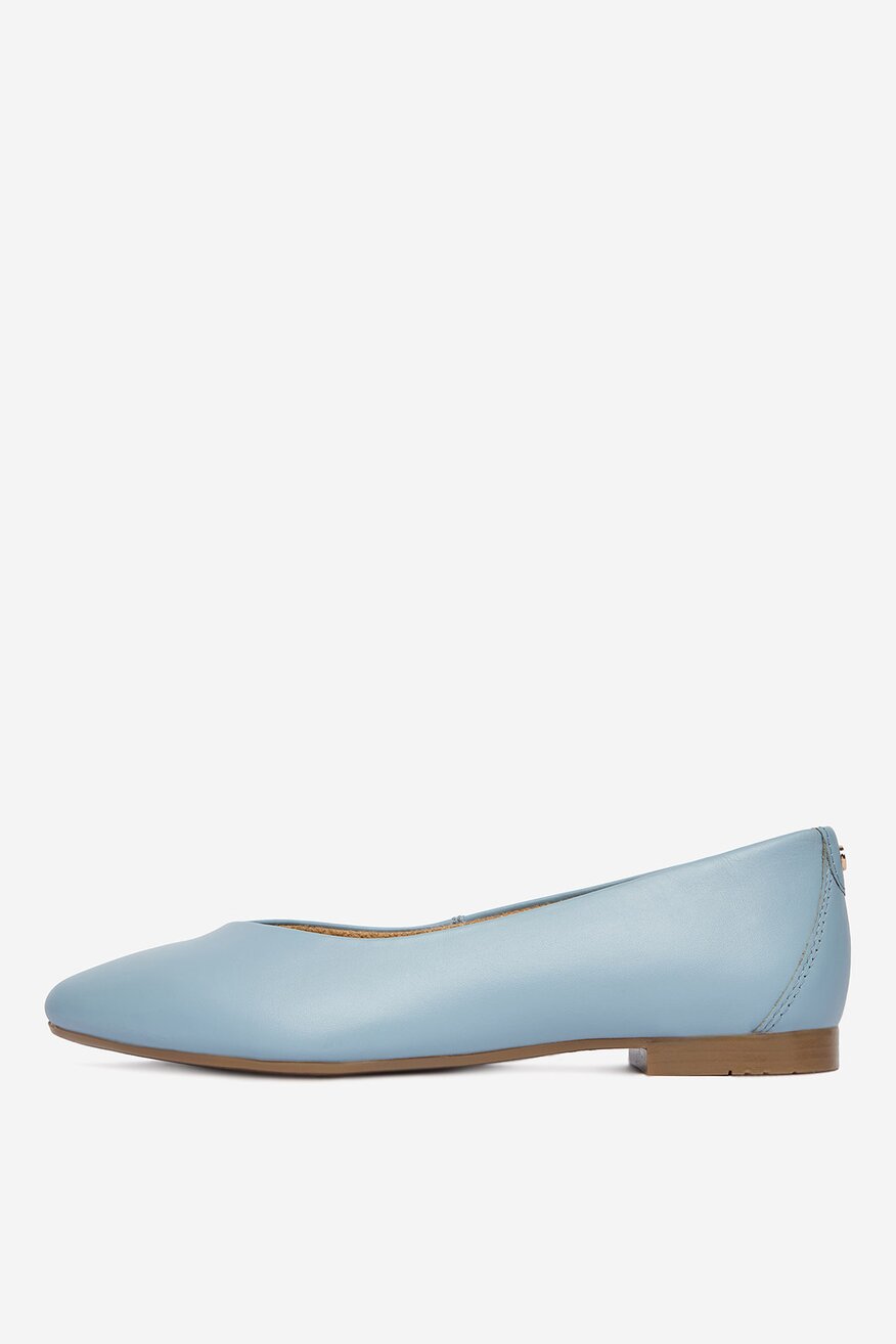 
                Lasocki - Baleriny skórzane - 5906751638361