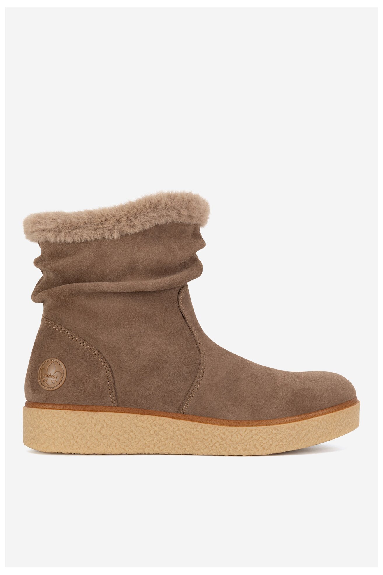 Botki Rieker Y0070-24 Brązowy