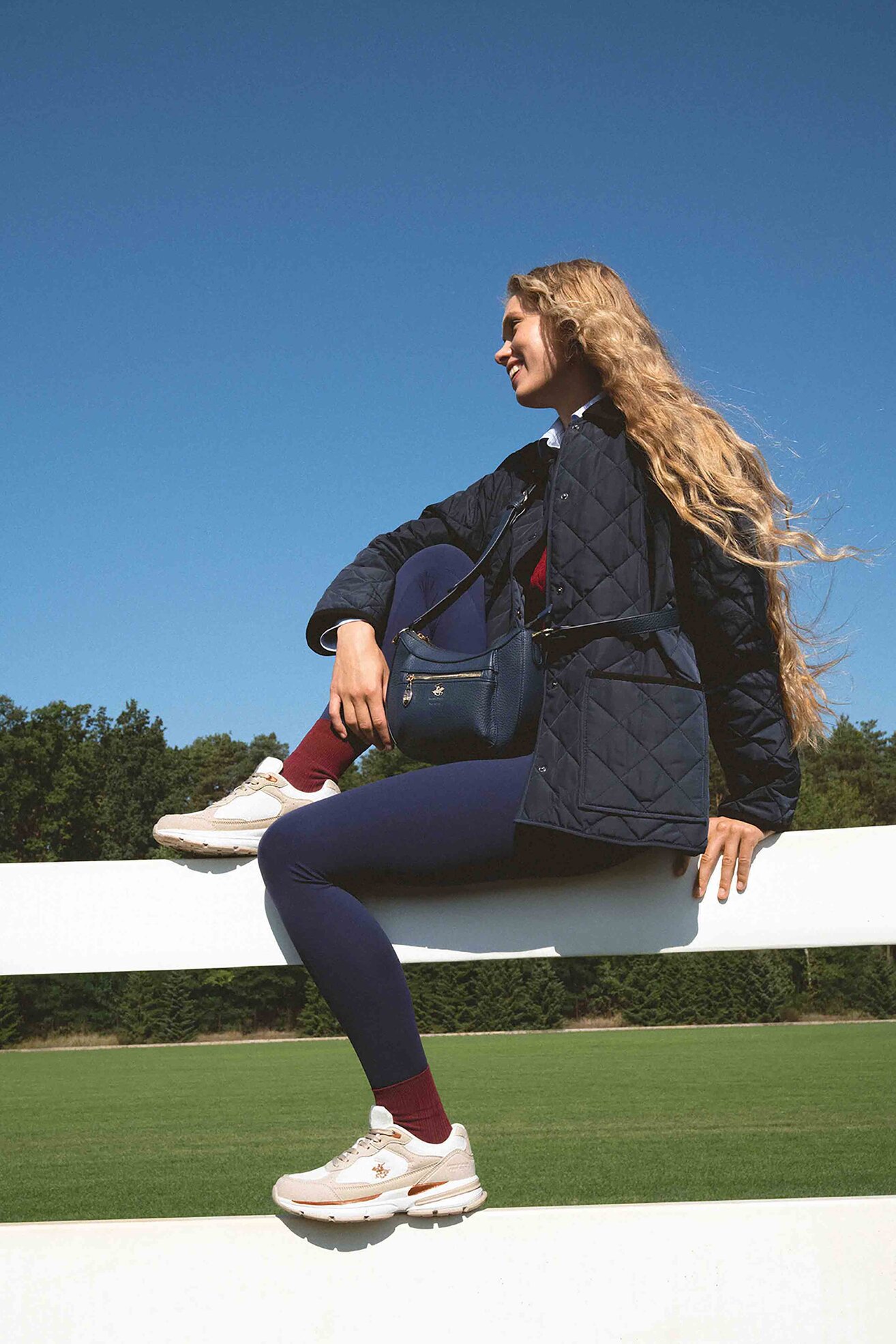 Sneakers Beverly Hills Polo Club CEO-AW25-3C014-1 Beżowy